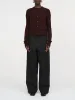 Petite Cardigan in Black Cherry sold by MARIA McMANUS