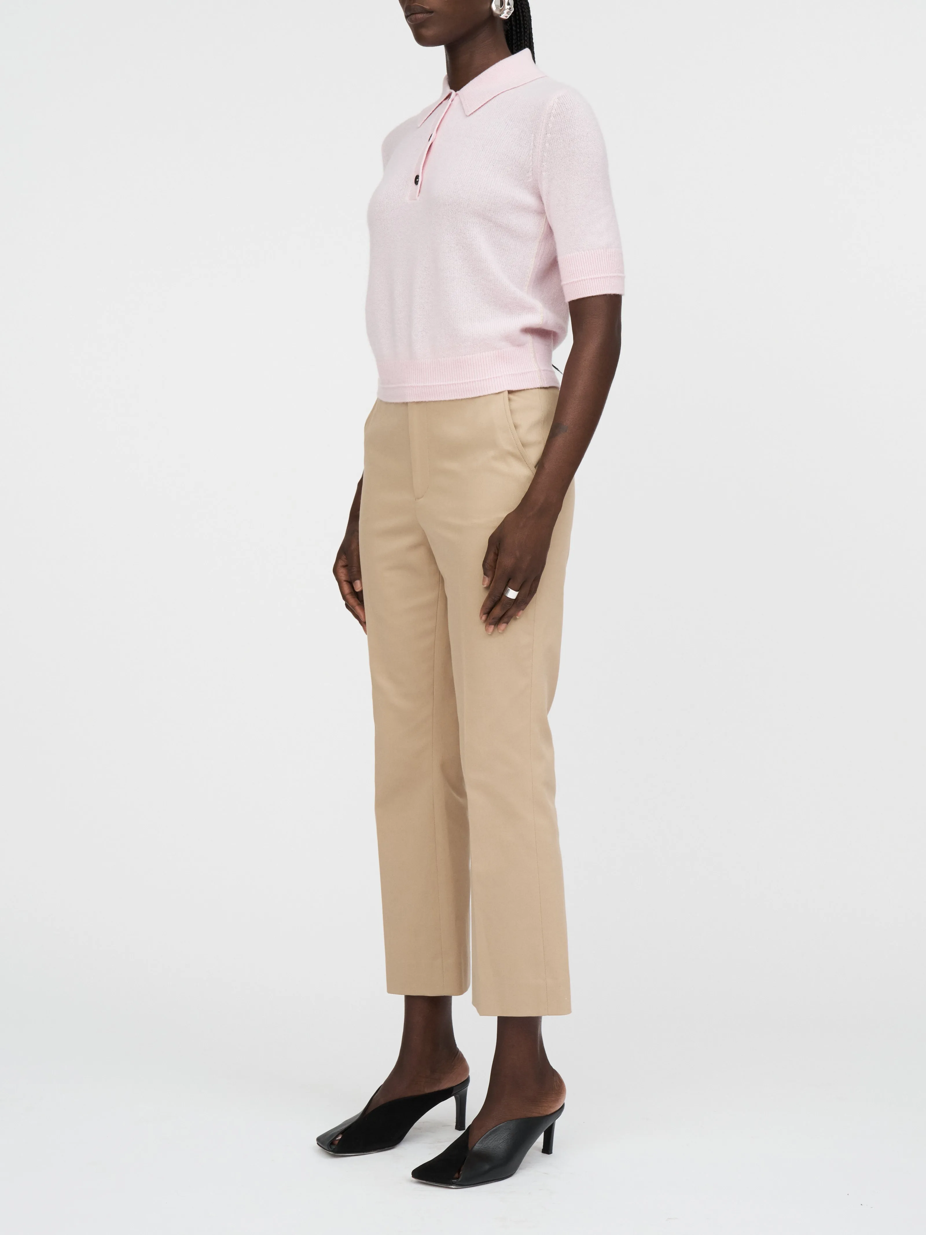 Featherweight Polo in Whisper Pink sold by MARIA McMANUS product image thumbnail 2