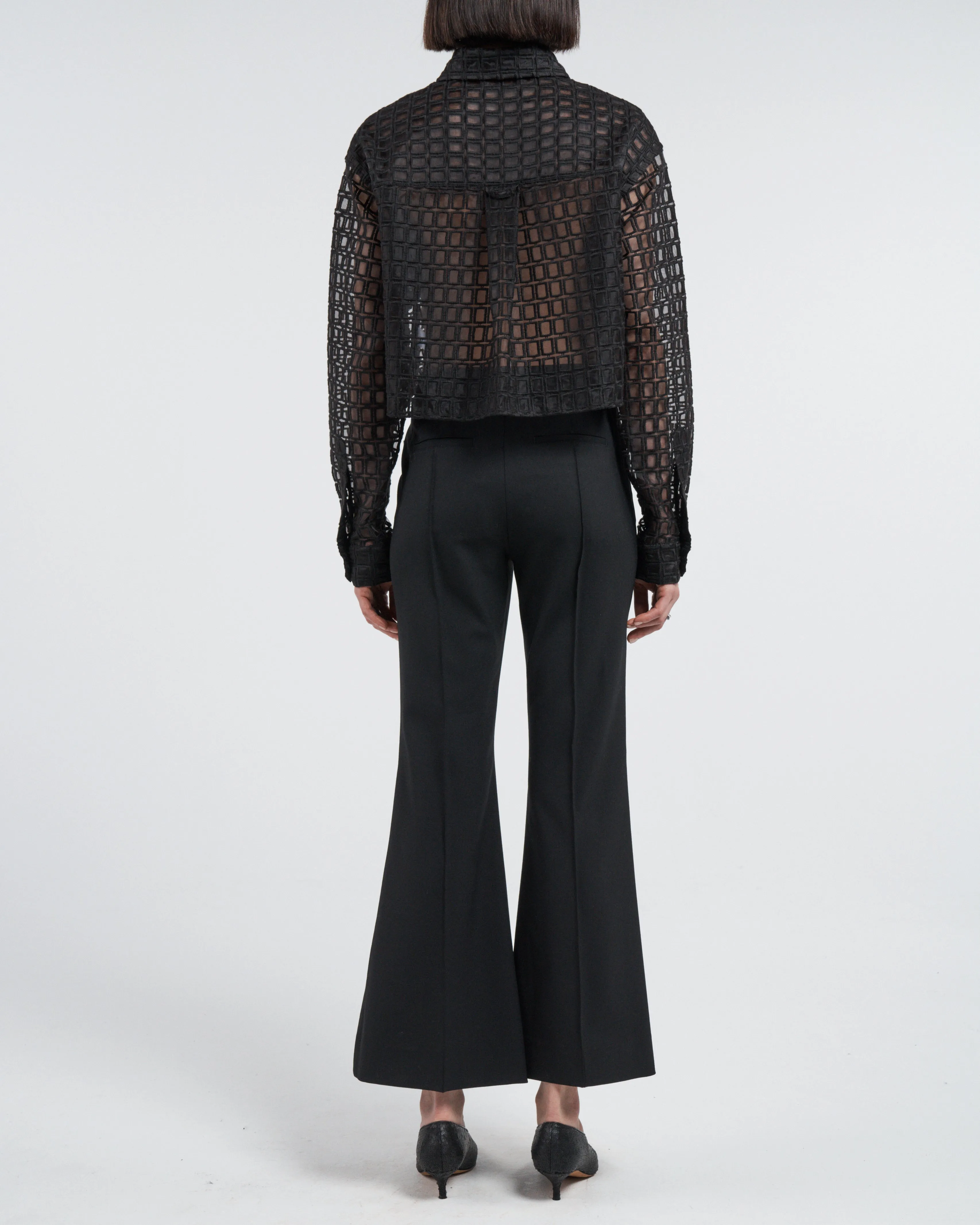 Mid Rise Flare in Black sold by MARIA McMANUS product image thumbnail 3