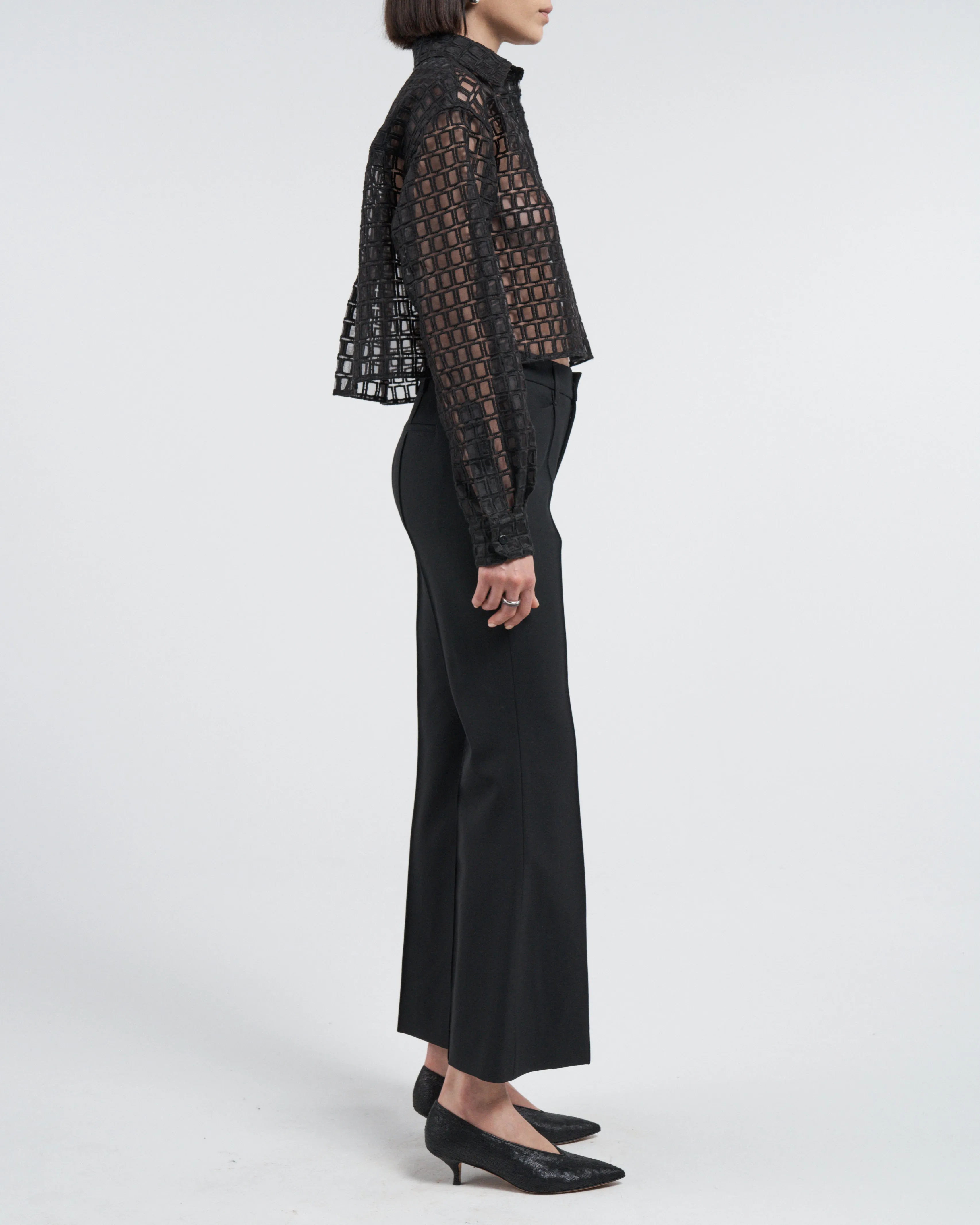 Mid Rise Flare in Black sold by MARIA McMANUS product image thumbnail 2