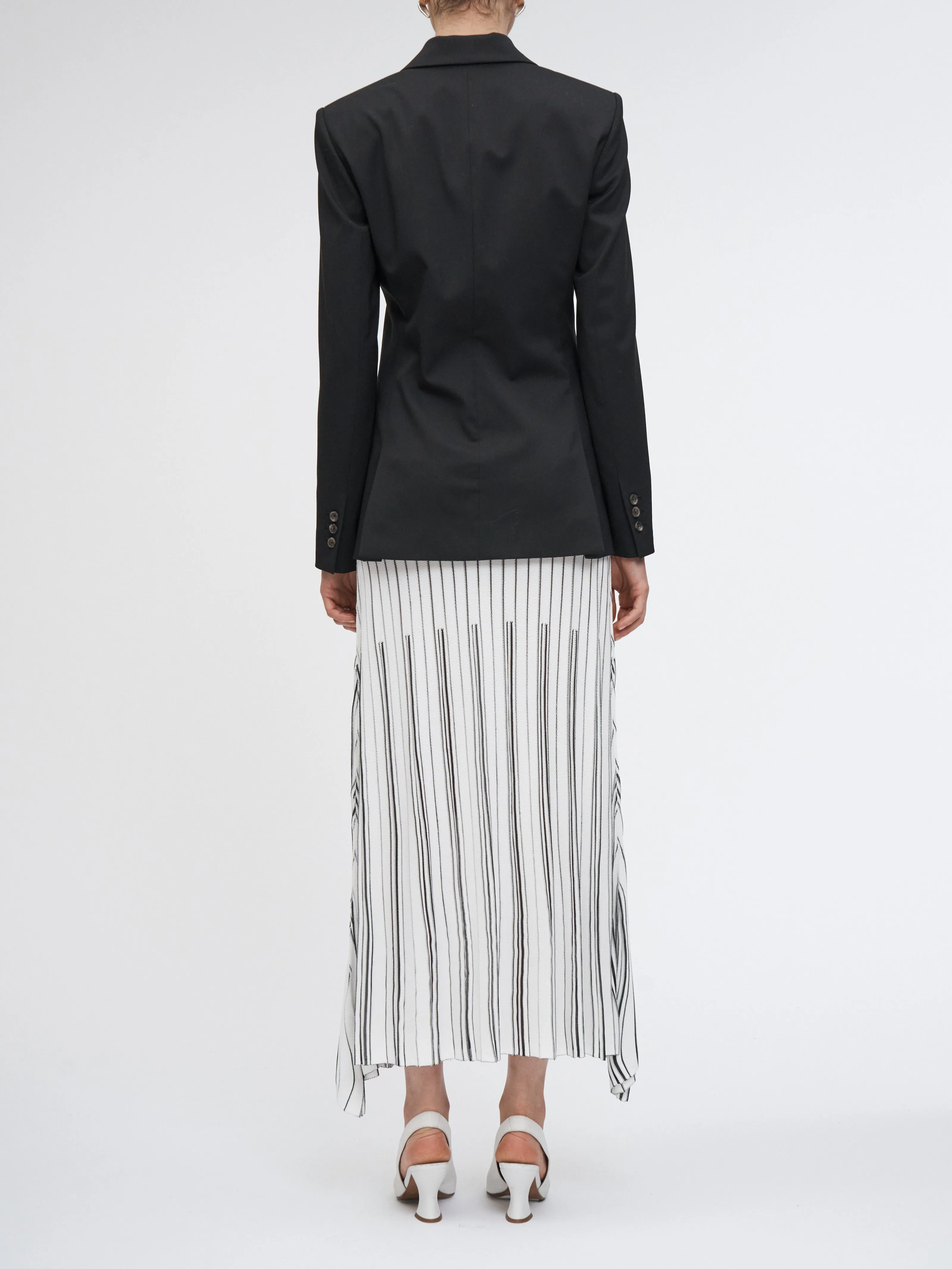 Single Breasted Blazer in Black sold by MARIA McMANUS product image thumbnail 4