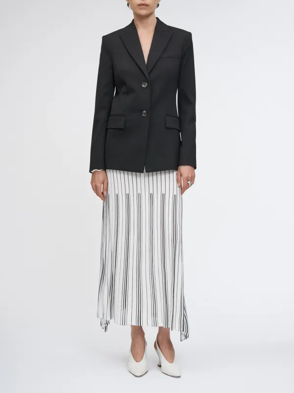 Single Breasted Blazer in Black sold by MARIA McMANUS