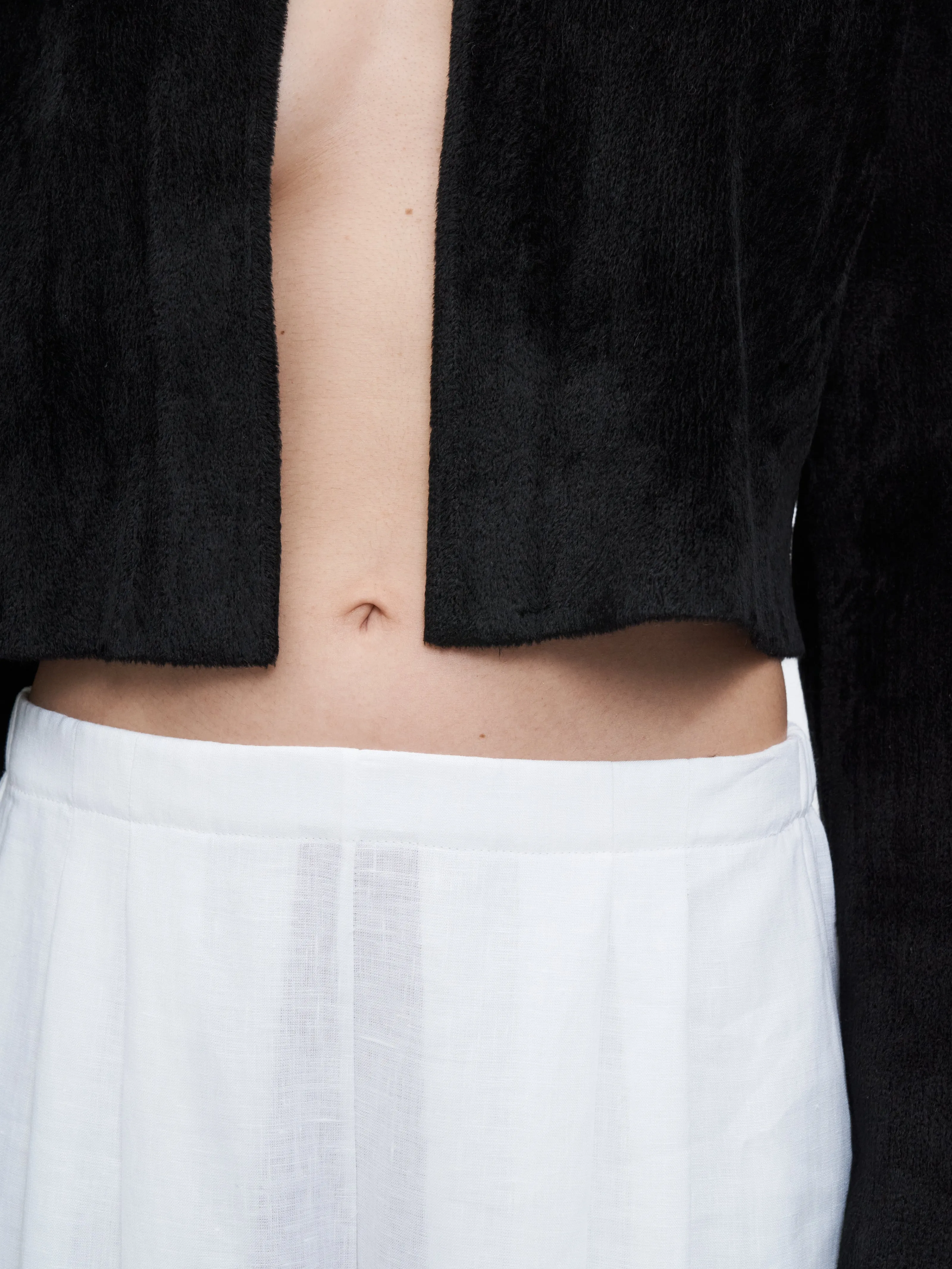 Velour Bolero in Black sold by MARIA McMANUS product image thumbnail 5