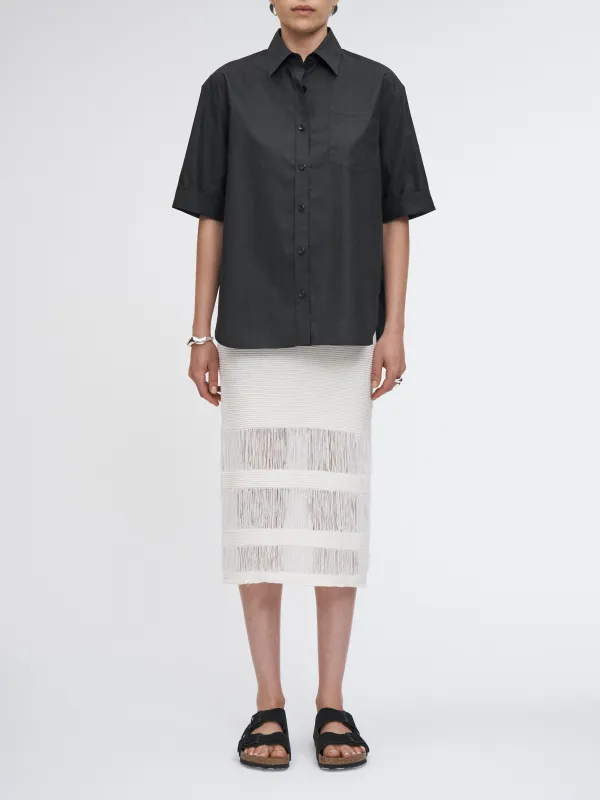 Float Skirt in Milk White made by MARIA McMANUS