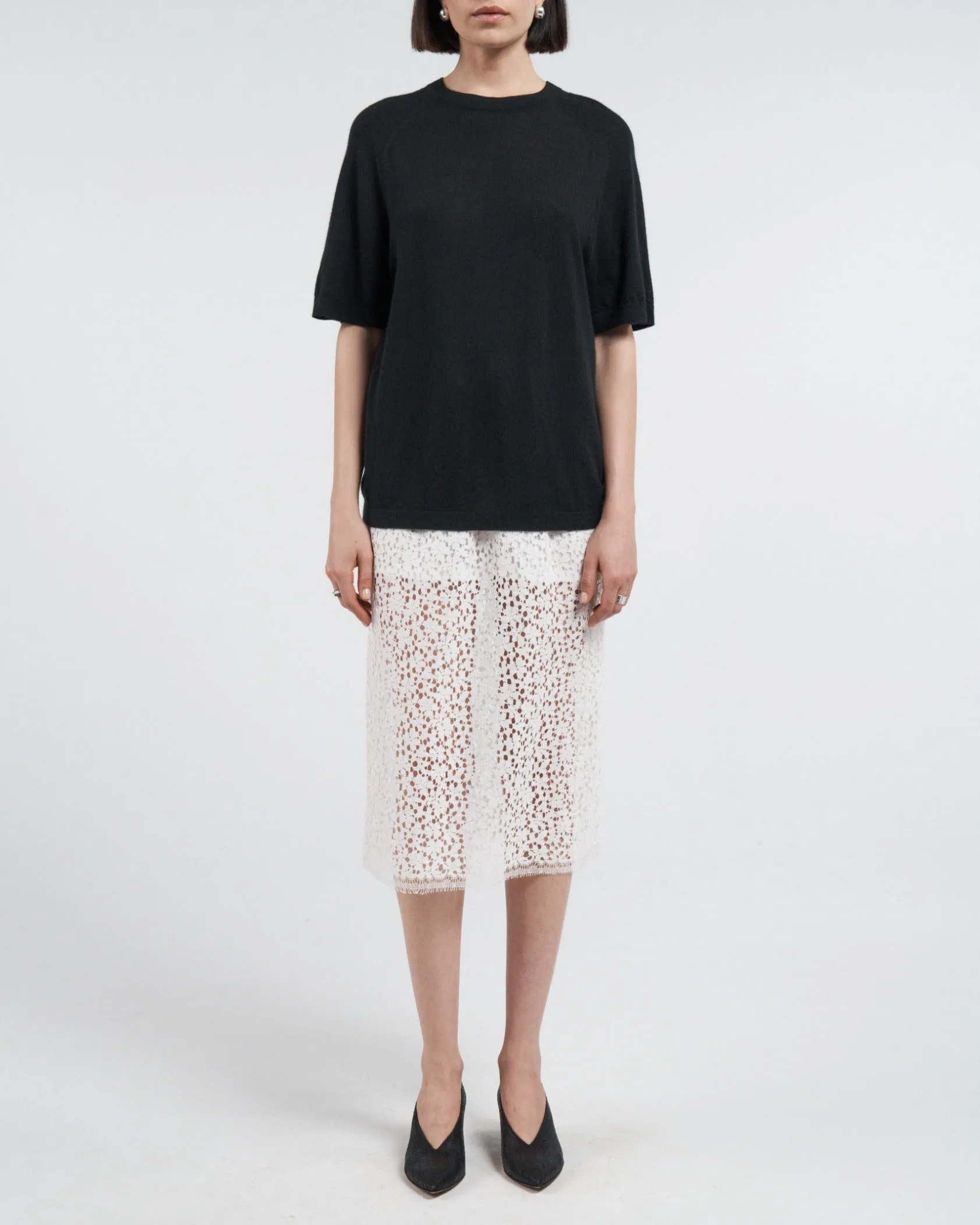 Oversized T-Shirt in Black sold by MARIA McMANUS