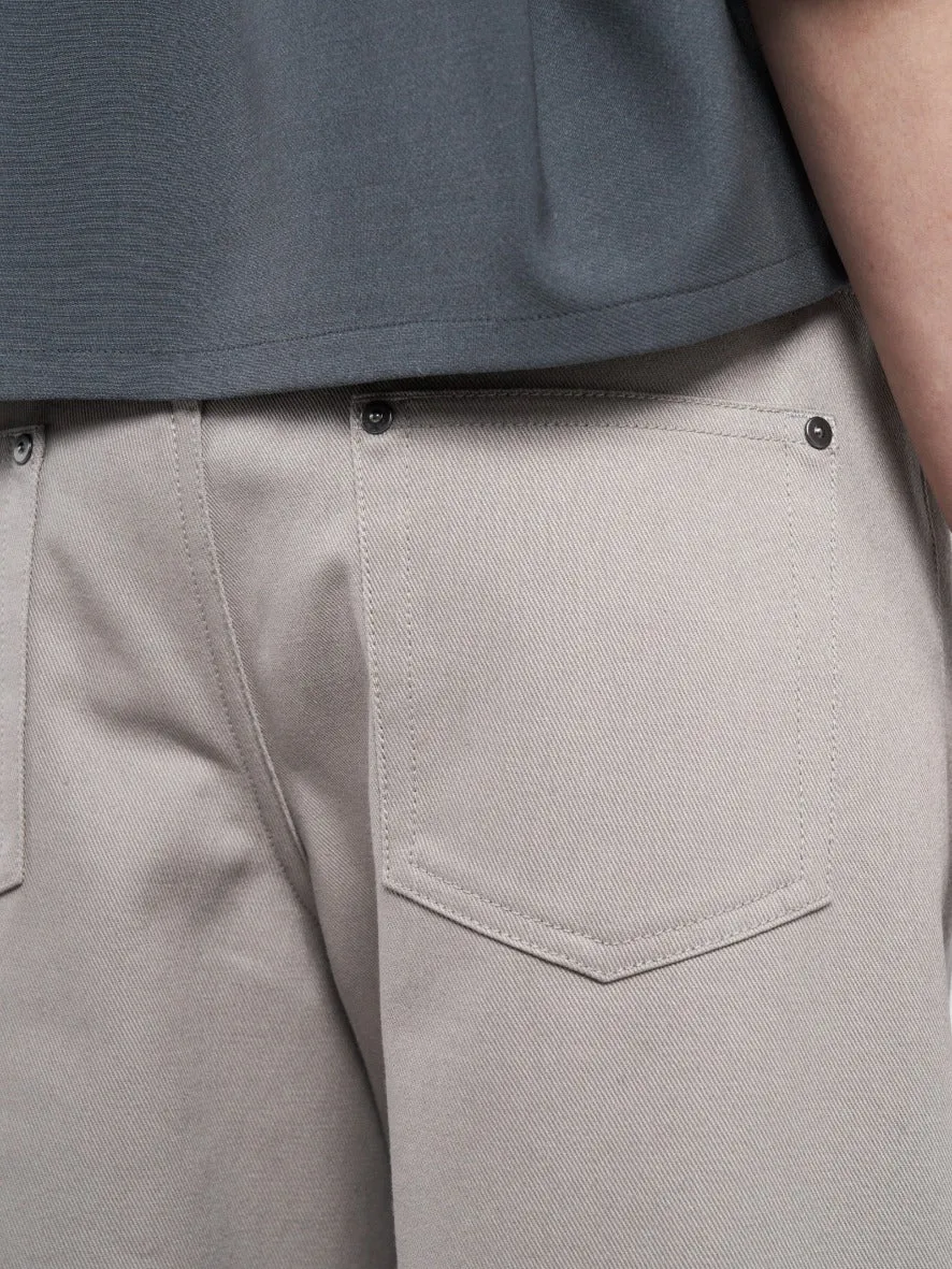 5 Pocket Wide Leg Jean in Grey sold by MARIA McMANUS product image thumbnail 5