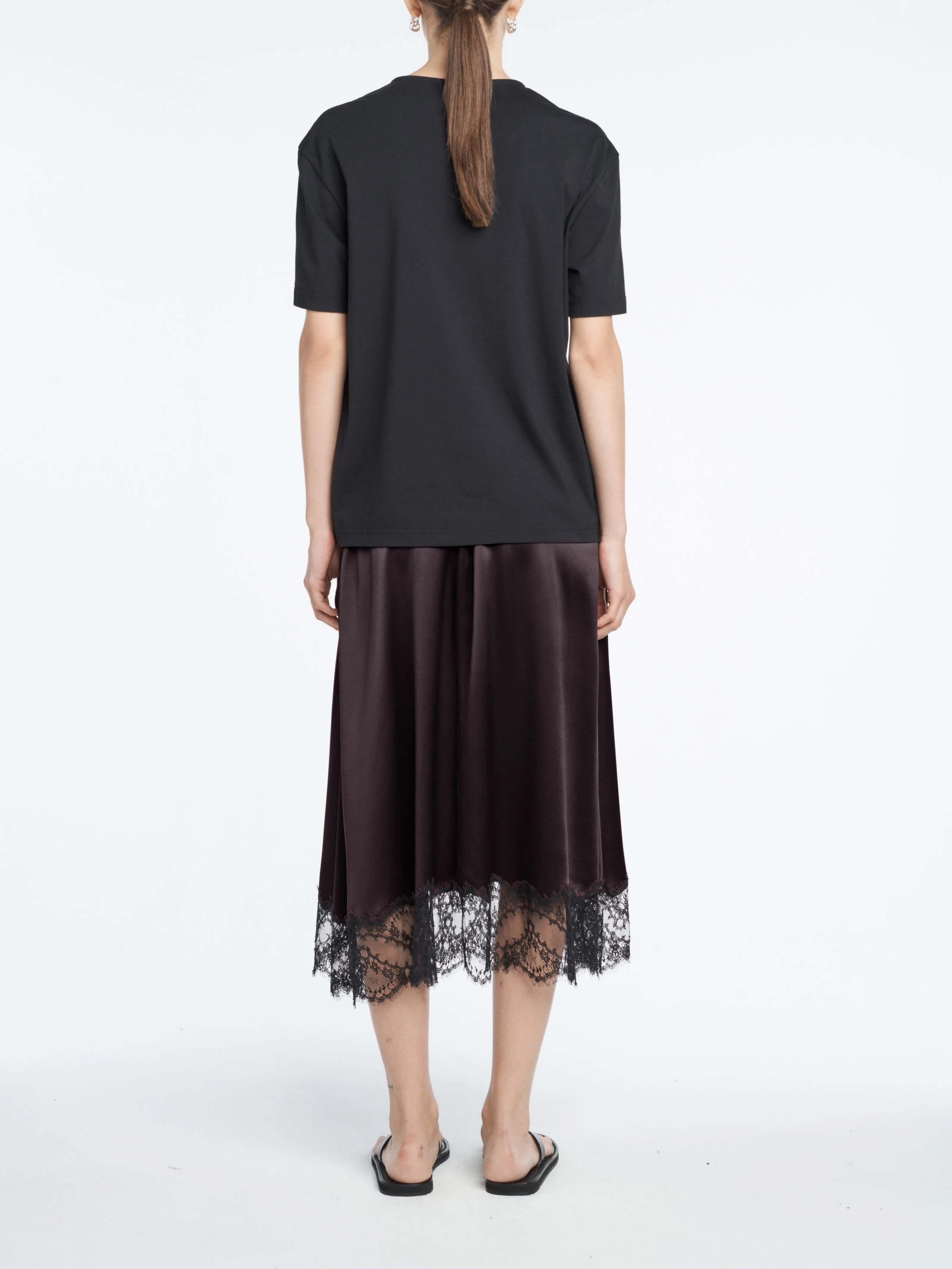 Circle Skirt in Plum sold by MARIA McMANUS product image thumbnail 4