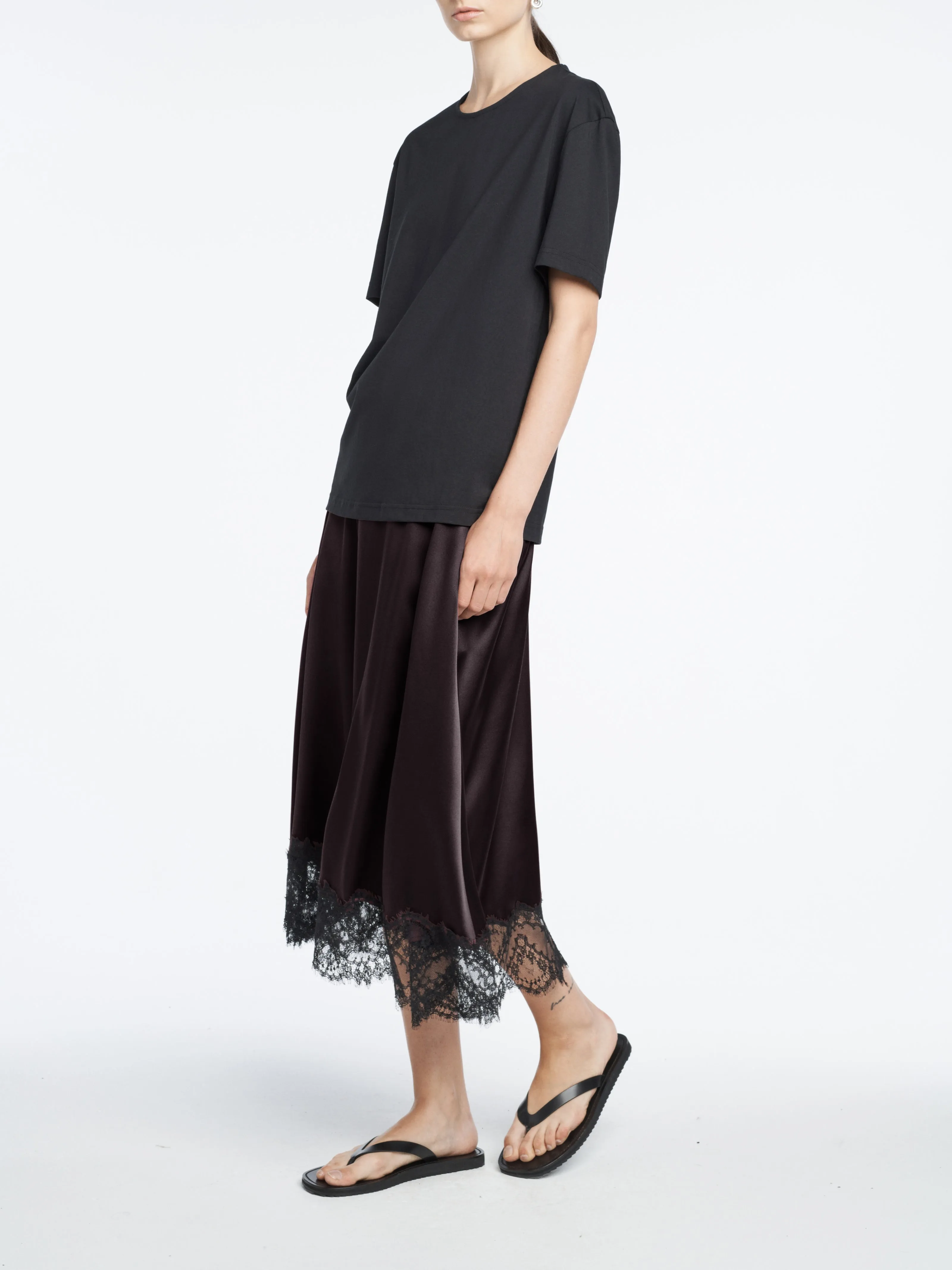 Circle Skirt in Plum sold by MARIA McMANUS product image thumbnail 5