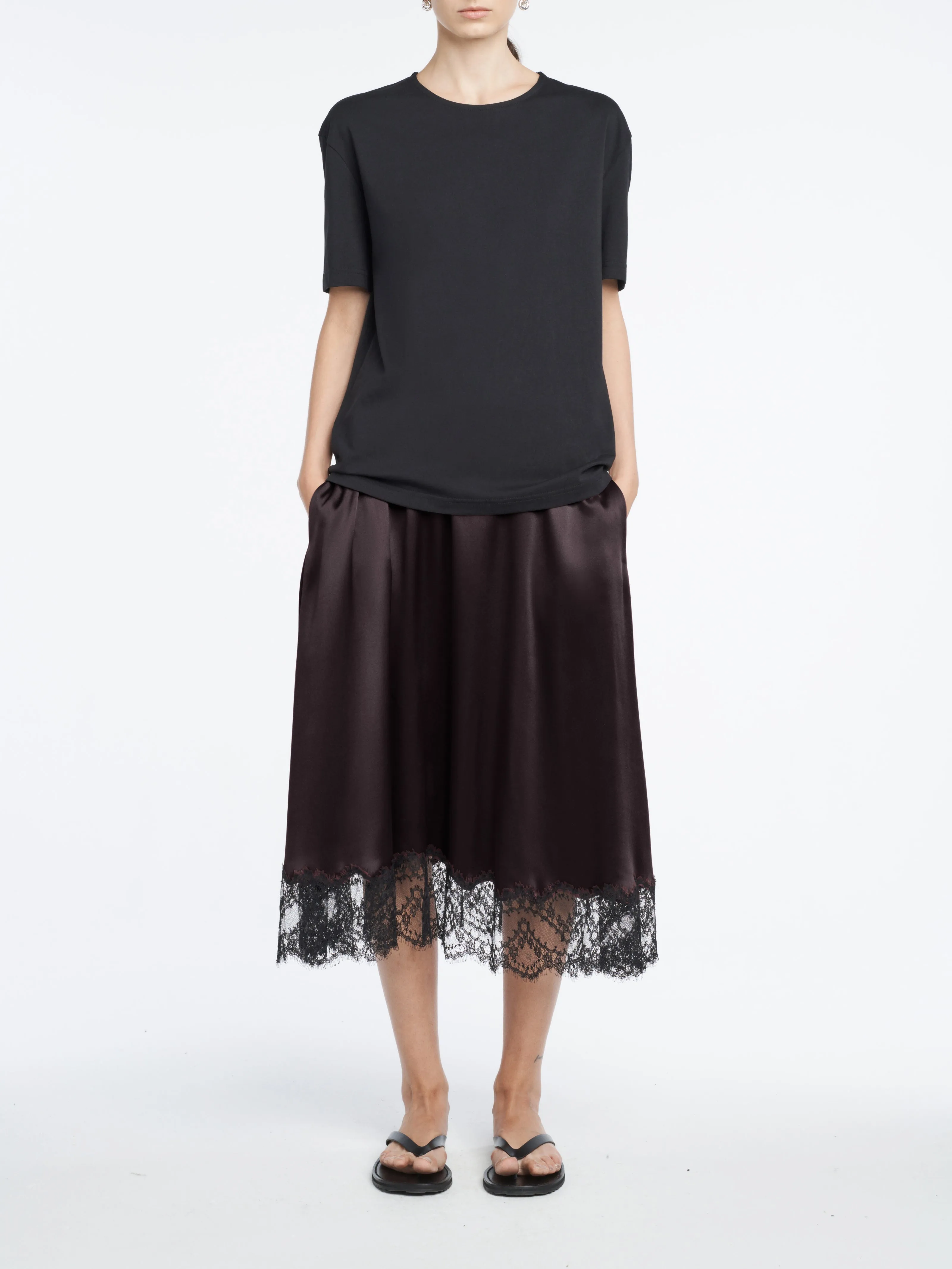 Circle Skirt in Plum sold by MARIA McMANUS product image thumbnail 2