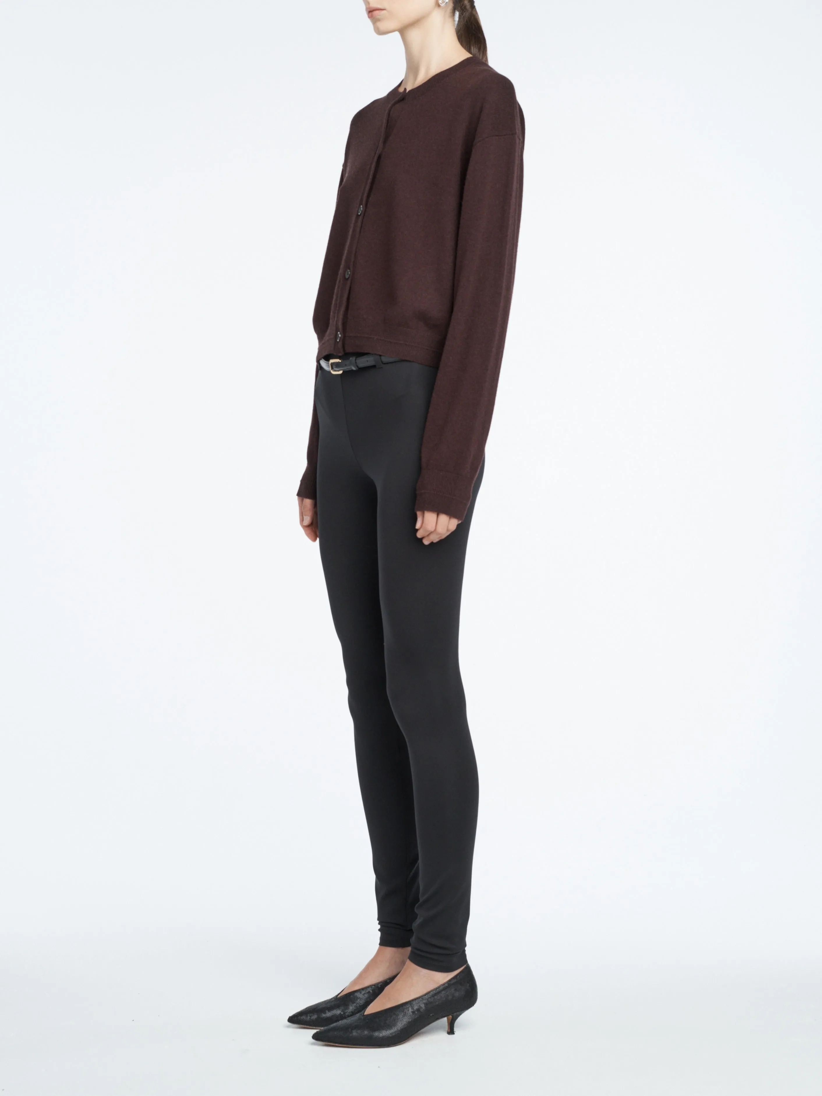 High Waisted Legging in Black sold by MARIA McMANUS product image thumbnail 3