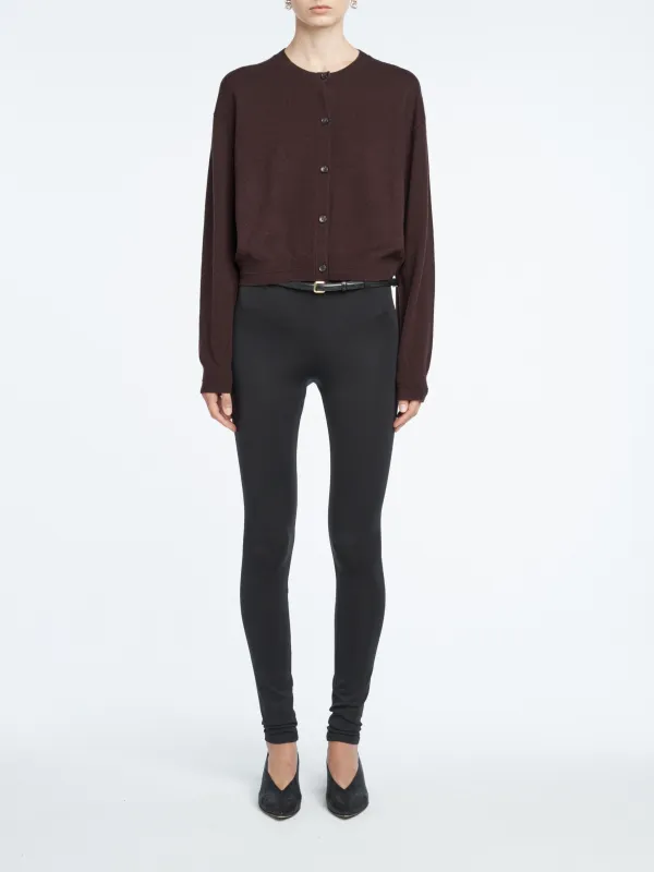 High Waisted Legging in Black sold by MARIA McMANUS