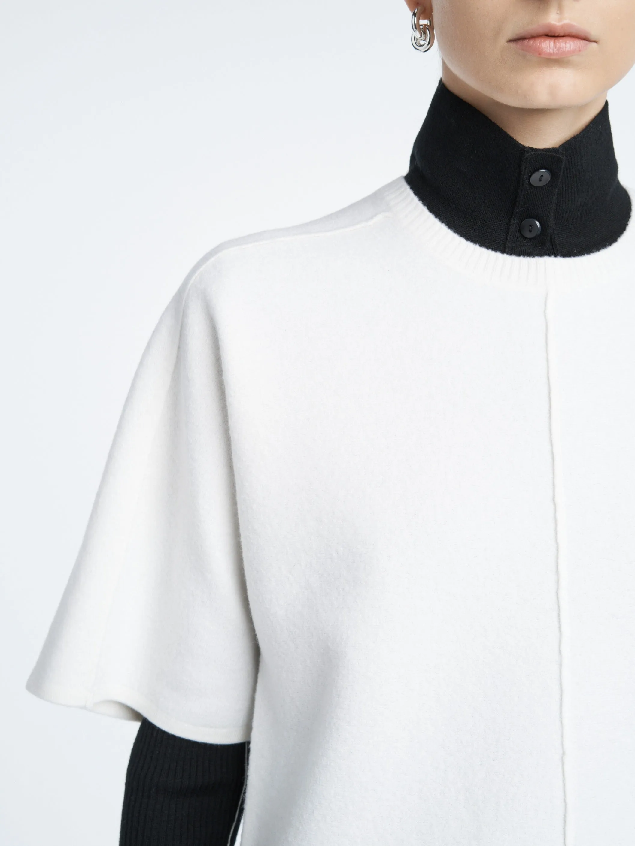 Over-Sized T-Shirt in Ivory sold by MARIA McMANUS product image thumbnail 5