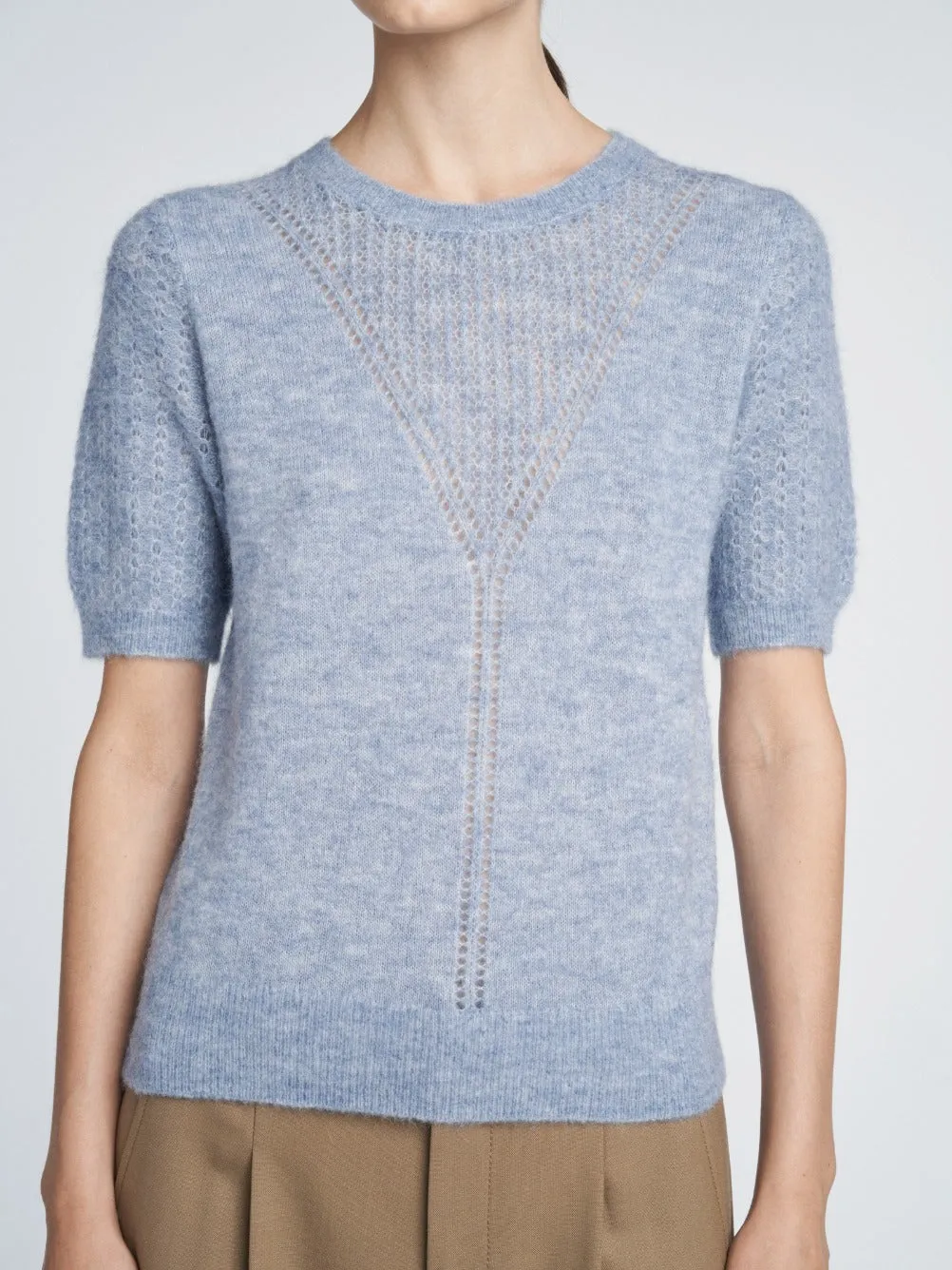 Honeycomb T-Shirt in Pale Blue sold by MARIA McMANUS product image thumbnail 5