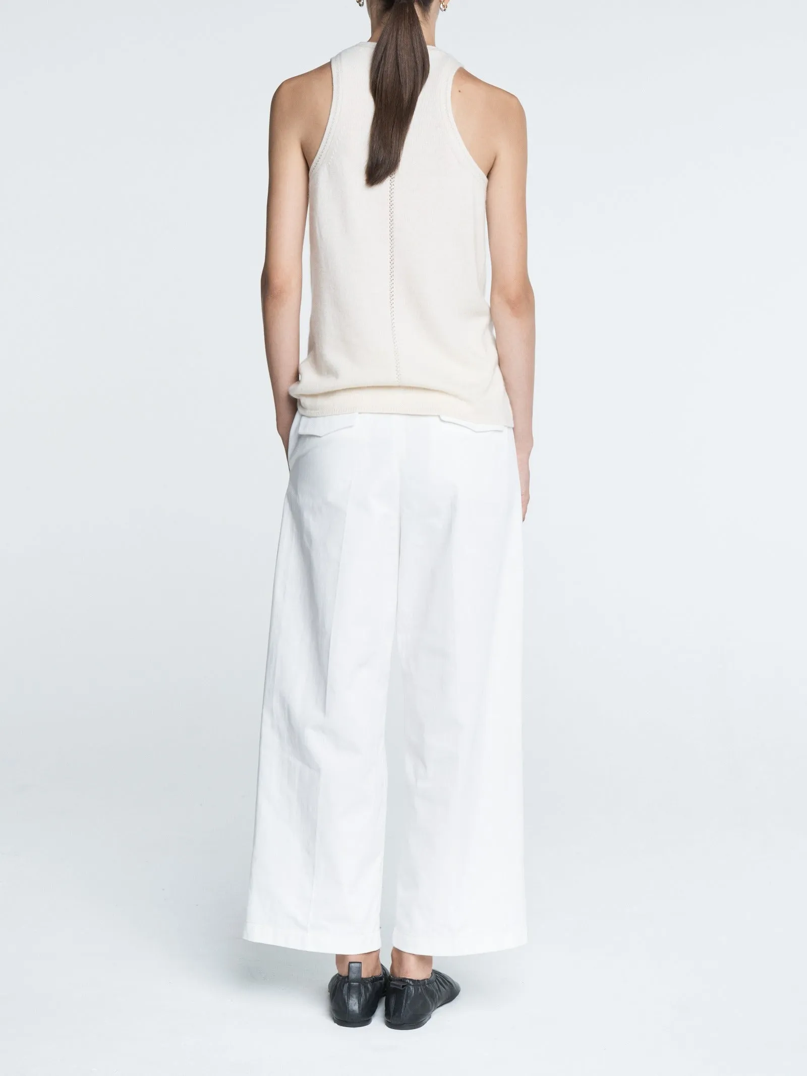 Lingerie Stitch Racer in Ivory sold by MARIA McMANUS product image thumbnail 4