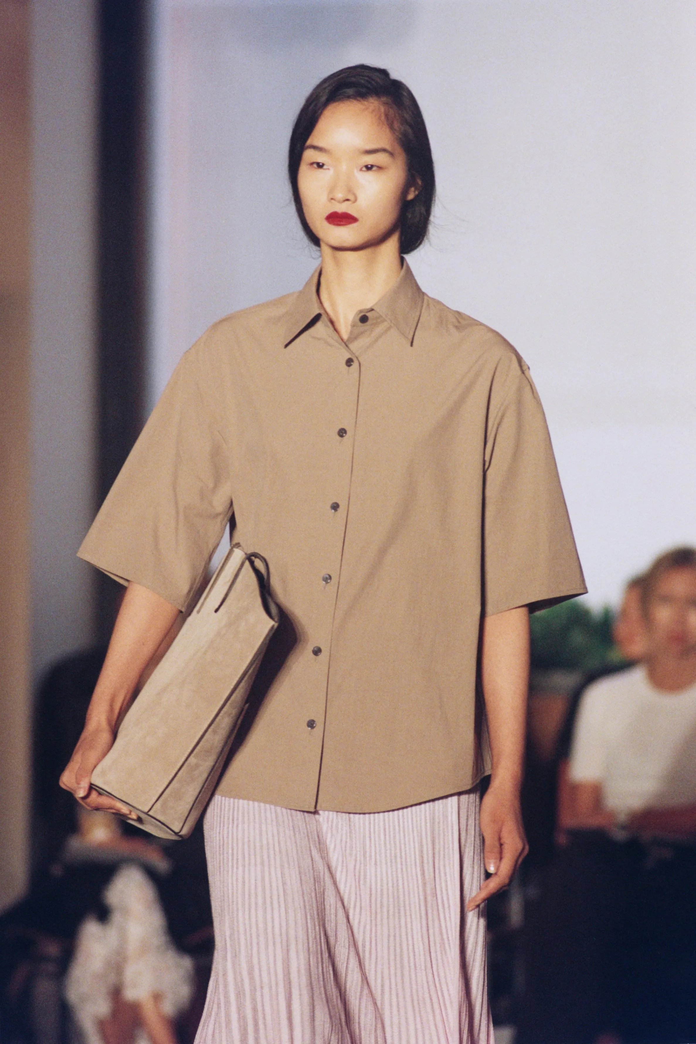 Tunic Short Sleeve Shirt in Mouseback sold by MARIA McMANUS product image thumbnail 2