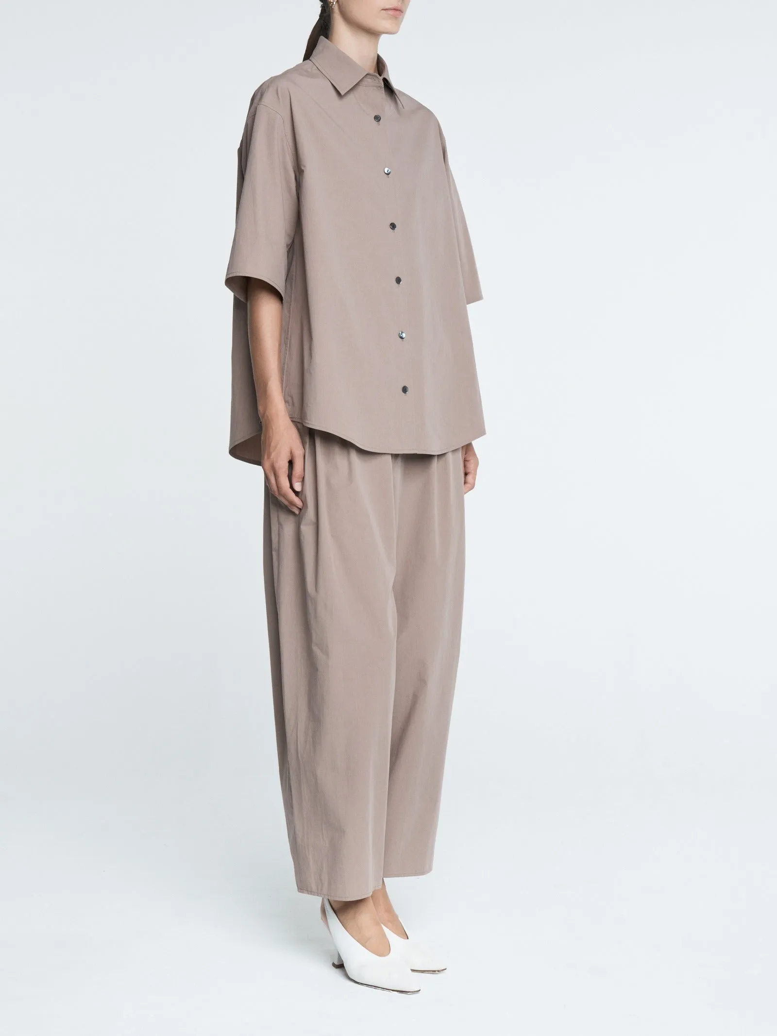 Tunic Short Sleeve Shirt in Mouseback sold by MARIA McMANUS product image thumbnail 3