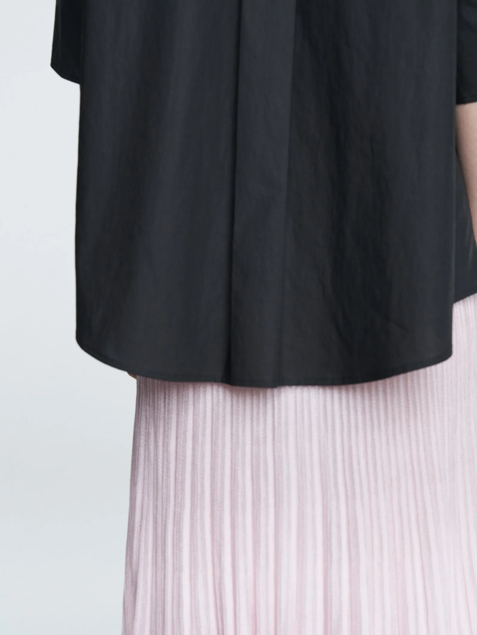 Tunic Short Sleeve Shirt in Black sold by MARIA McMANUS product image thumbnail 4