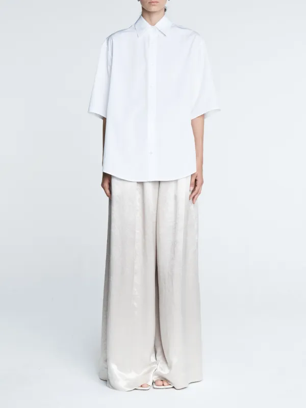 Basketball Trouser in Champagne made by MARIA McMANUS