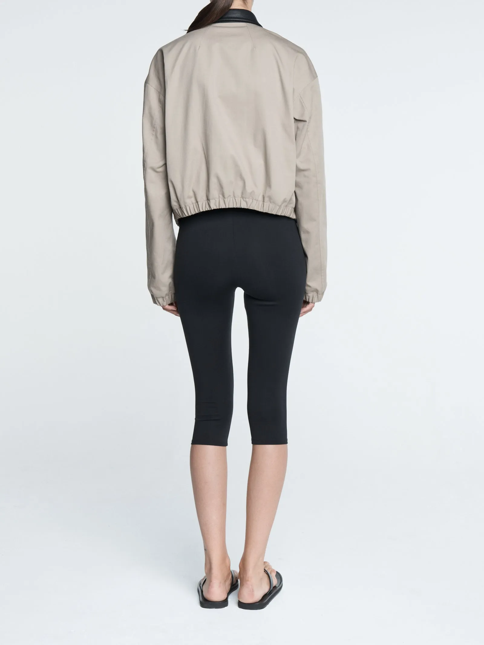 High Waisted Capri in Black sold by MARIA McMANUS product image thumbnail 3