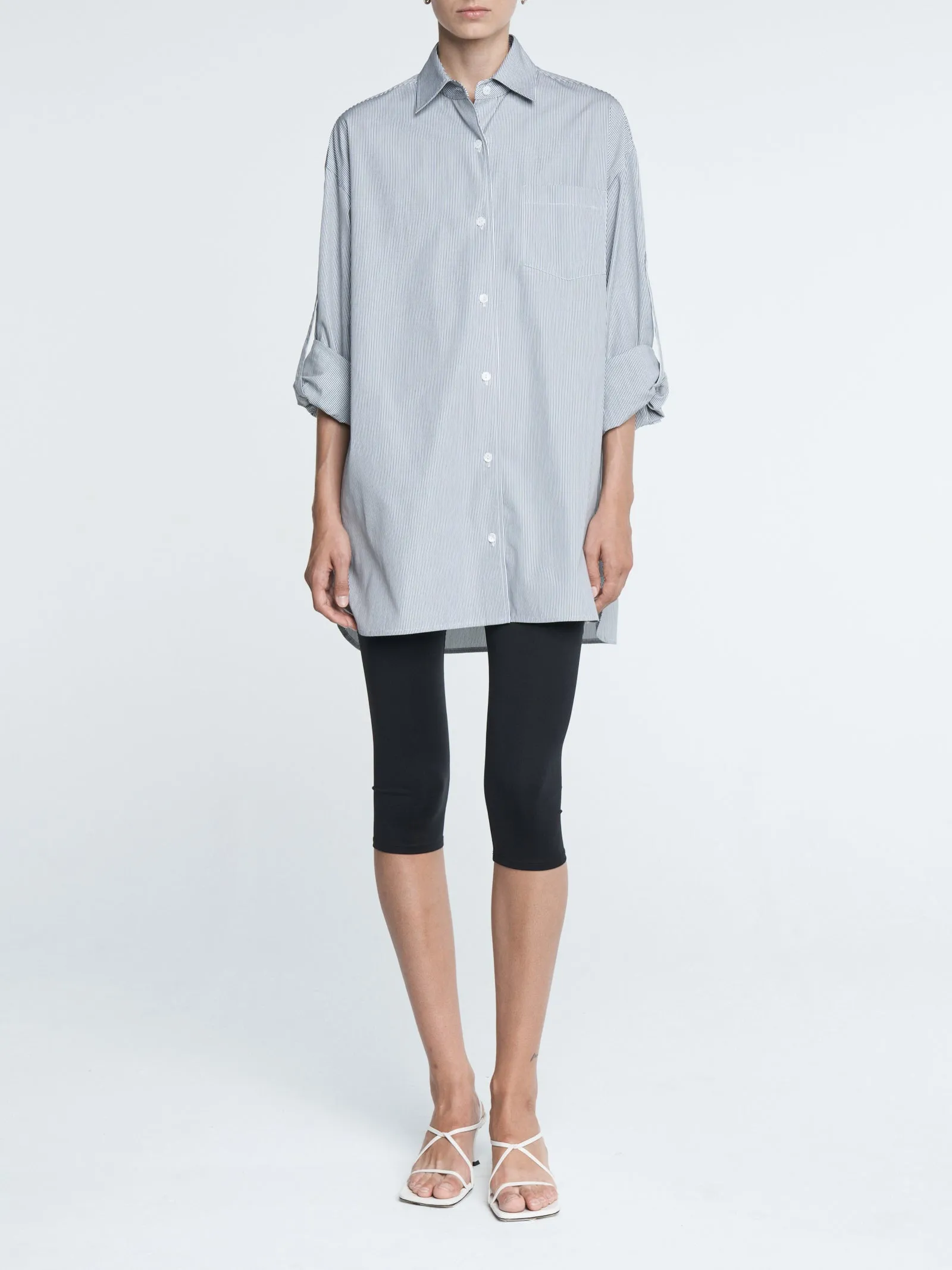 High Waisted Capri in Black sold by MARIA McMANUS product image thumbnail 5