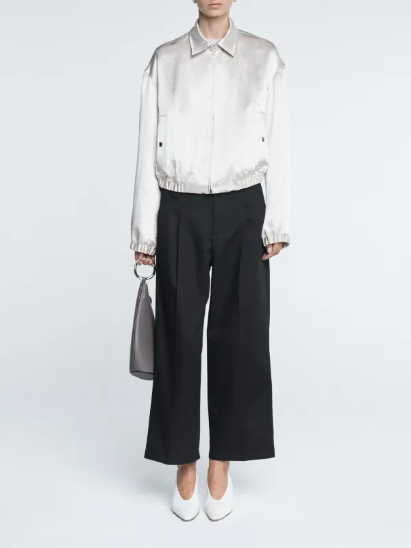 Flight Jacket in Champagne made by MARIA McMANUS