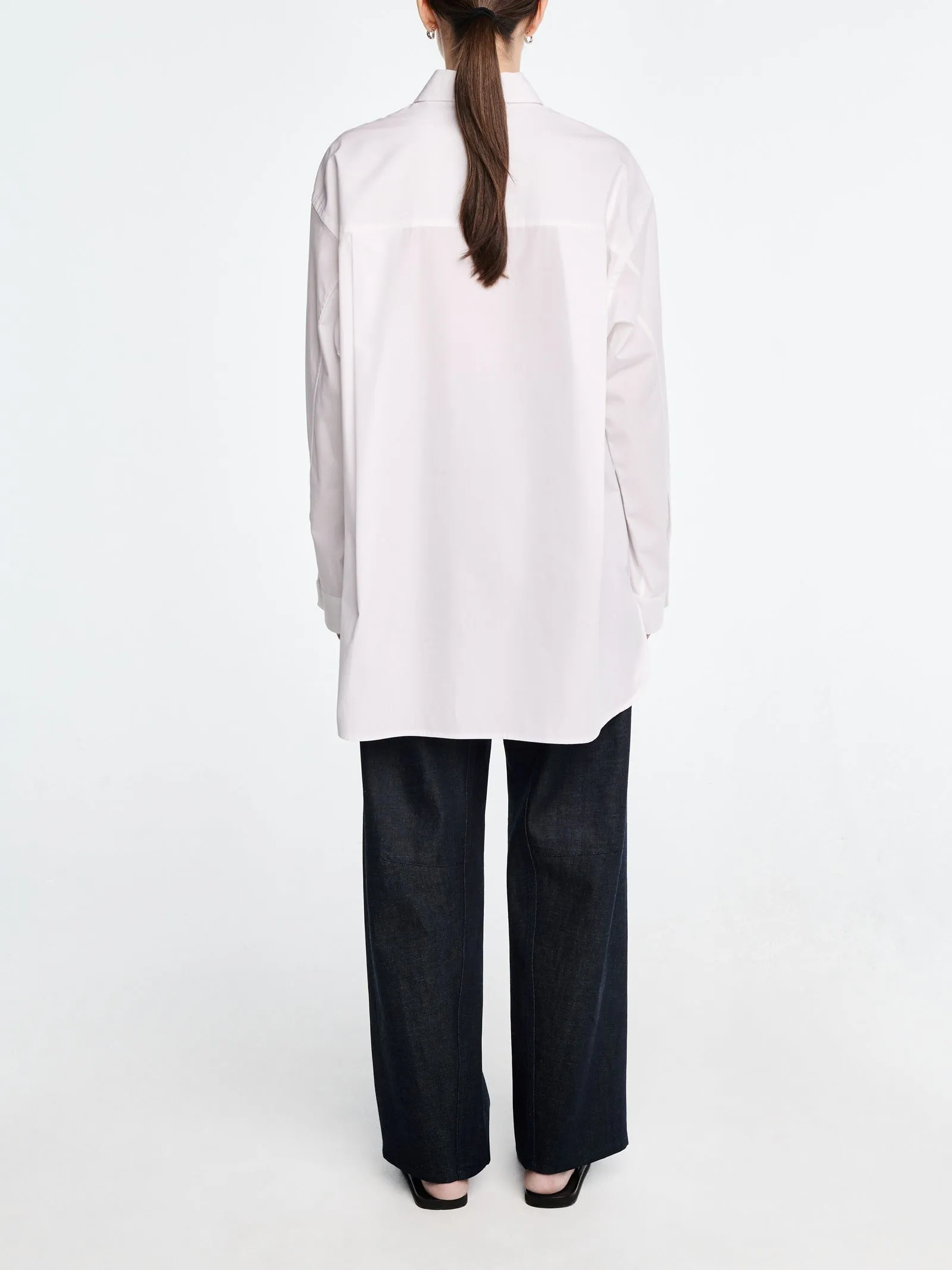 A Line Massive Shirt in White sold by MARIA McMANUS product image thumbnail 3