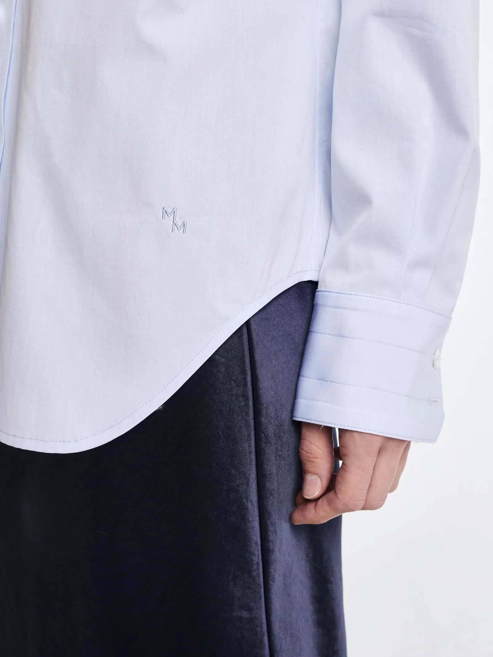 Slim Tunic Shirt in Sky Blue sold by MARIA McMANUS product image thumbnail 5