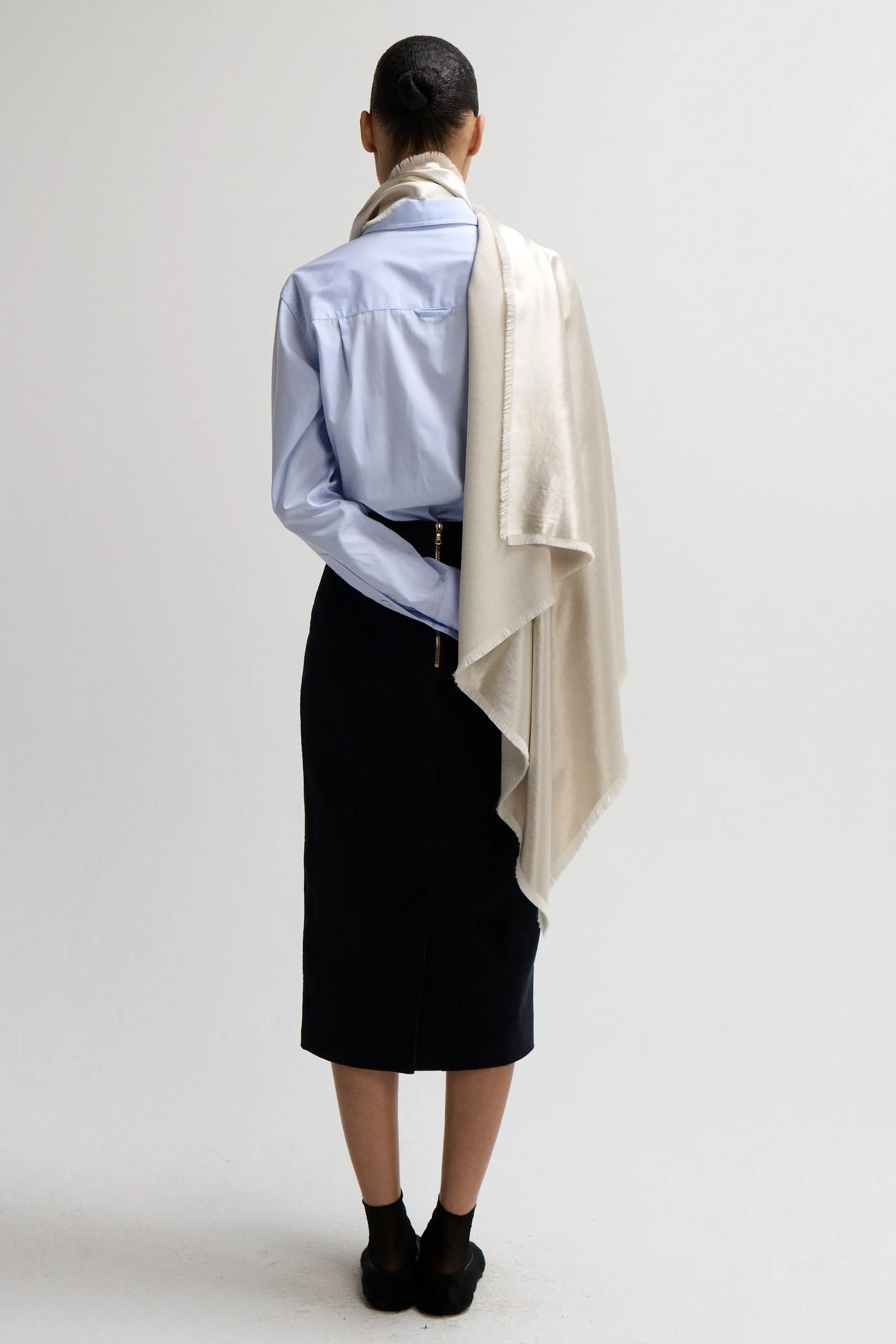 Slim Tunic Shirt in Sky Blue sold by MARIA McMANUS product image thumbnail 3