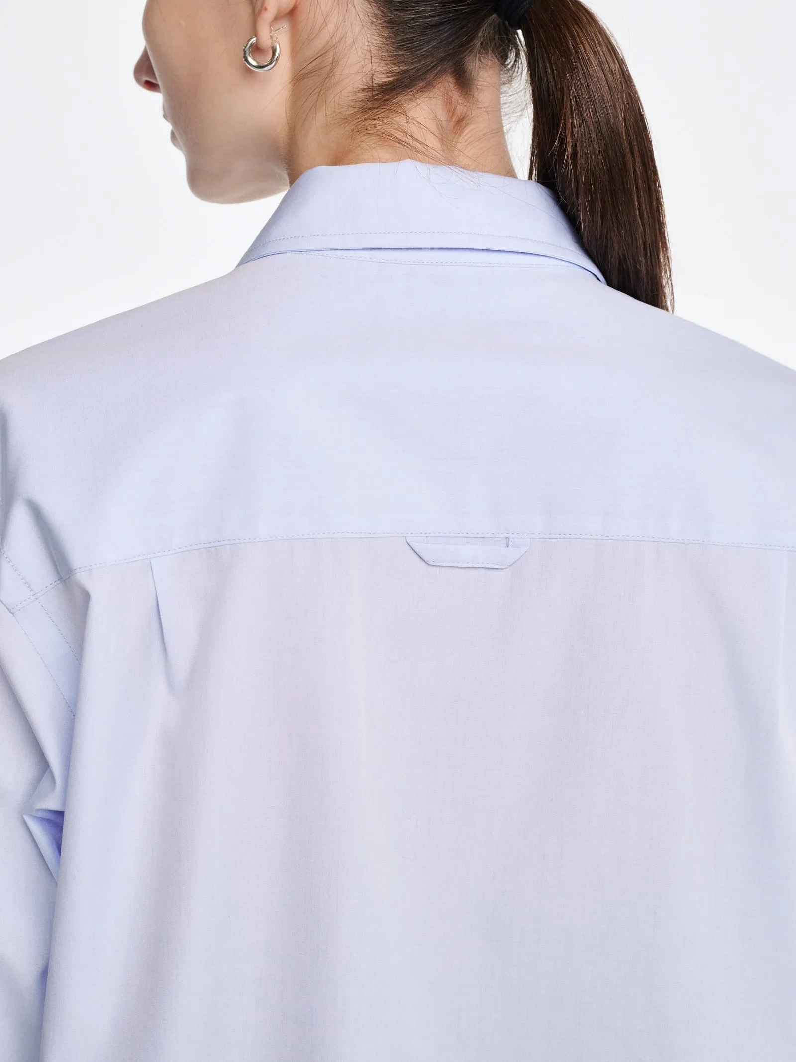 Slim Tunic Shirt in Sky Blue sold by MARIA McMANUS product image thumbnail 4