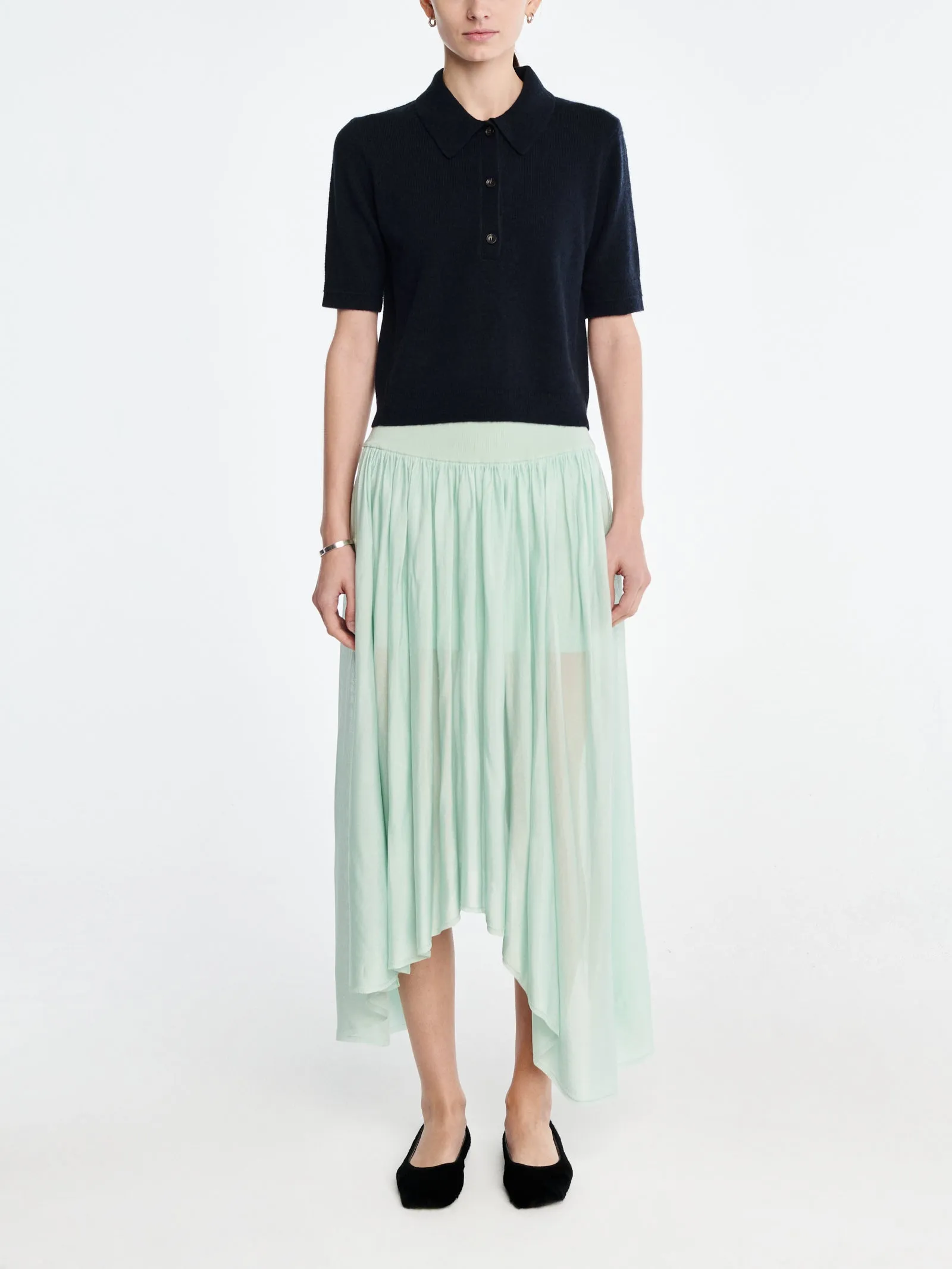Jersey Polo in Navy sold by MARIA McMANUS product image thumbnail 2