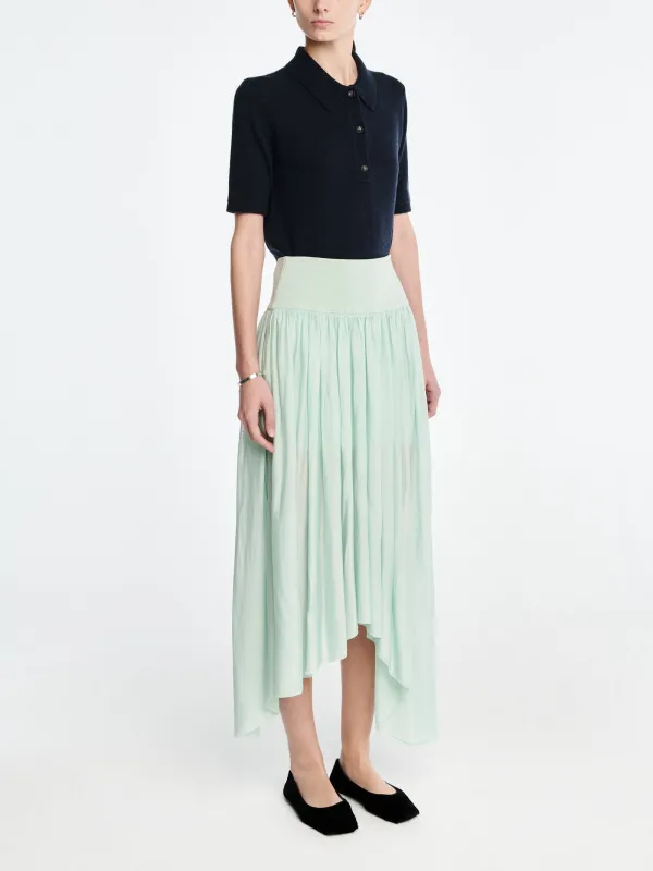 Jersey Polo in Navy made by MARIA McMANUS