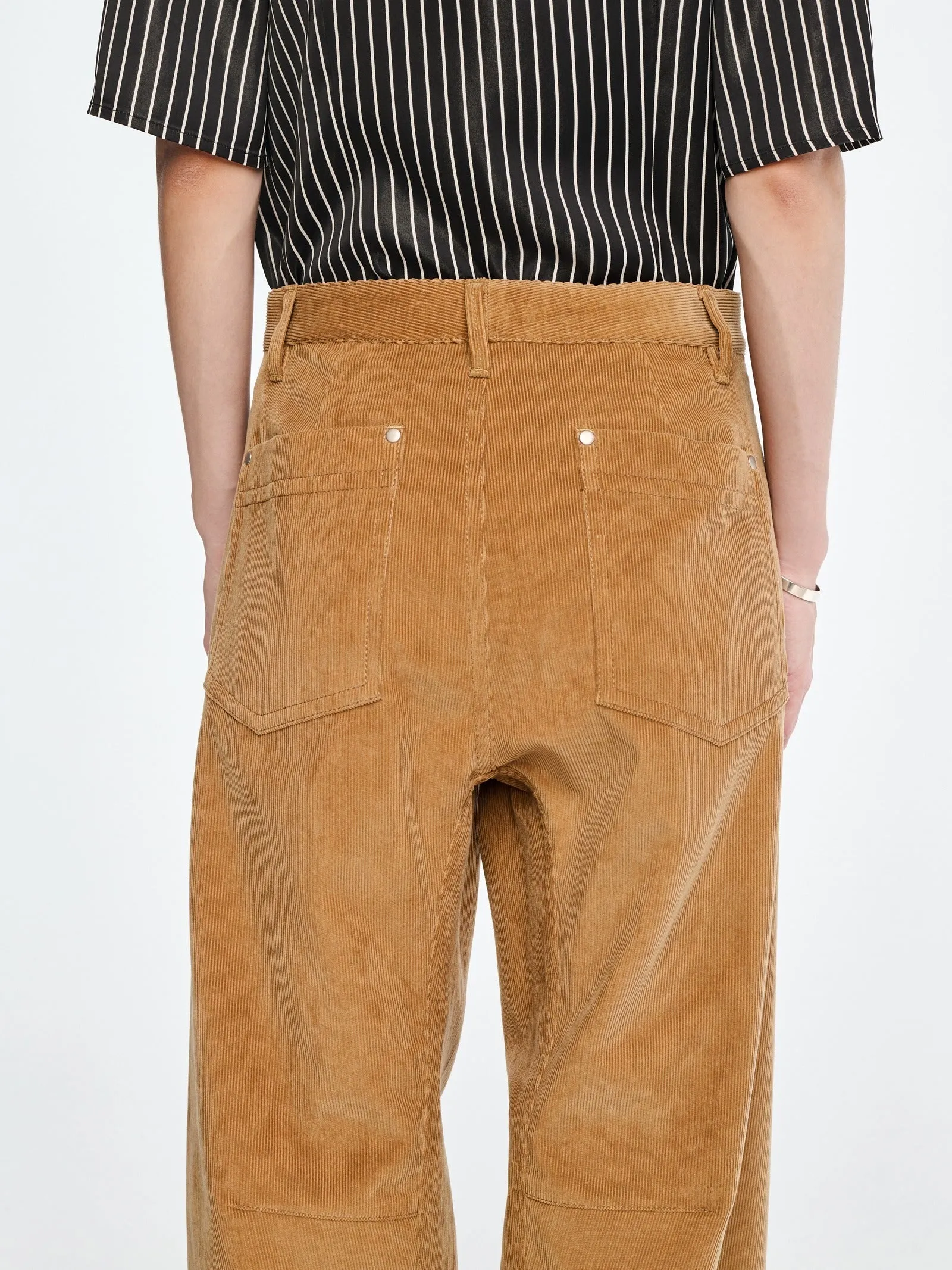Crescent Leg Jean in Caramel sold by MARIA McMANUS product image thumbnail 5