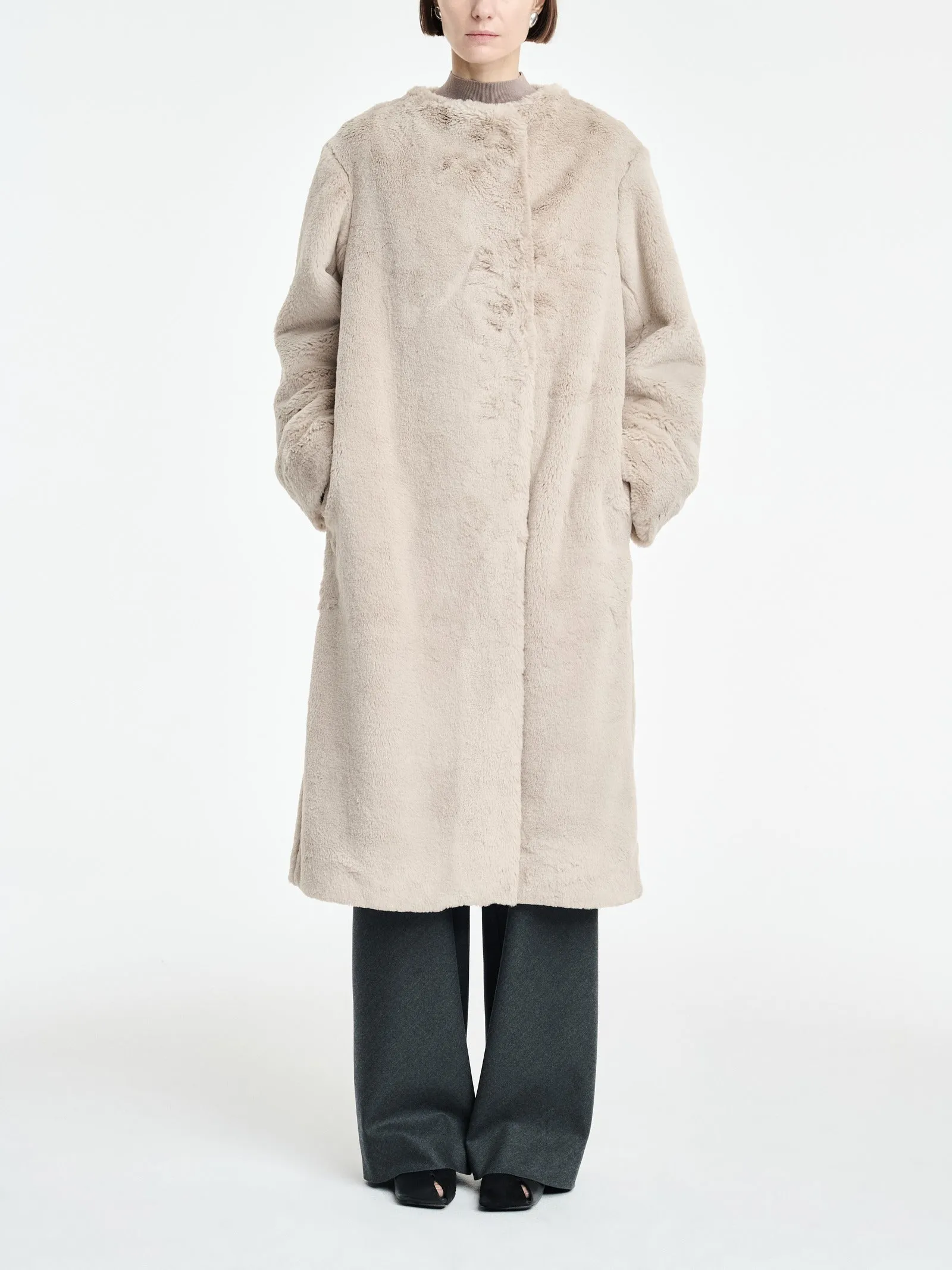 Car Coat in Smoke sold by MARIA McMANUS product image thumbnail 5