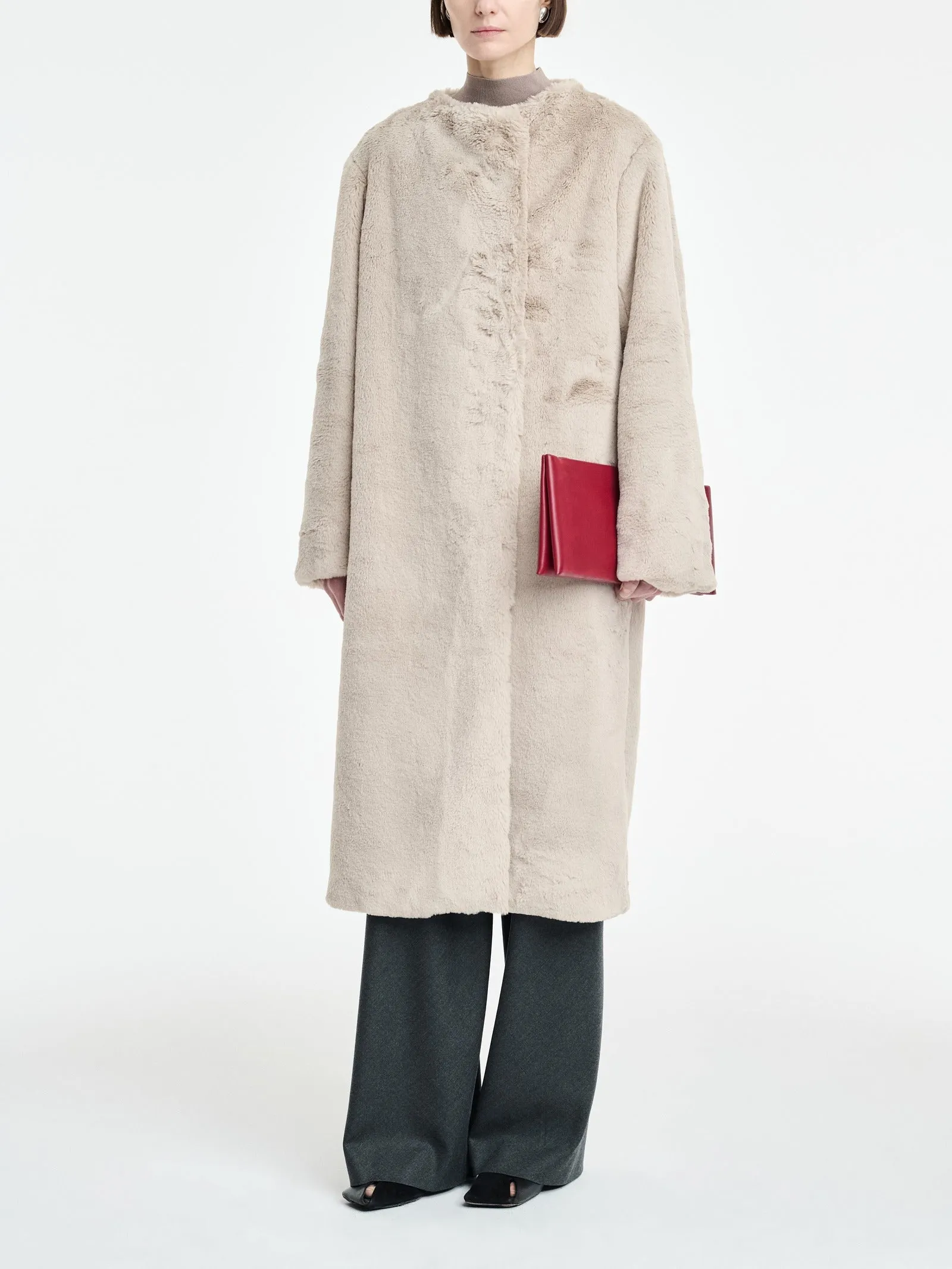 Car Coat in Smoke sold by MARIA McMANUS product image thumbnail 2