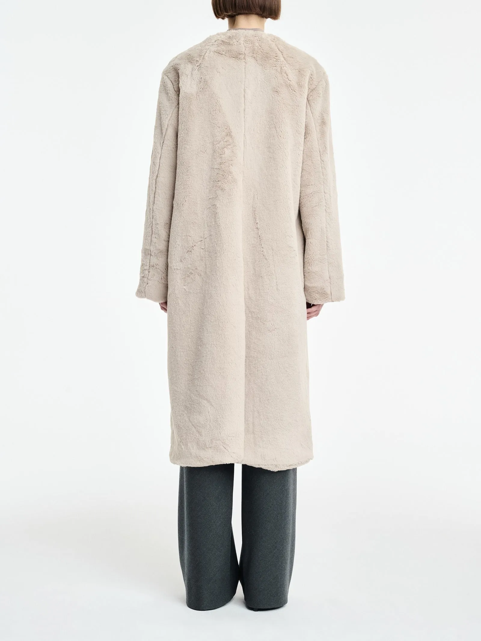 Car Coat in Smoke sold by MARIA McMANUS product image thumbnail 4