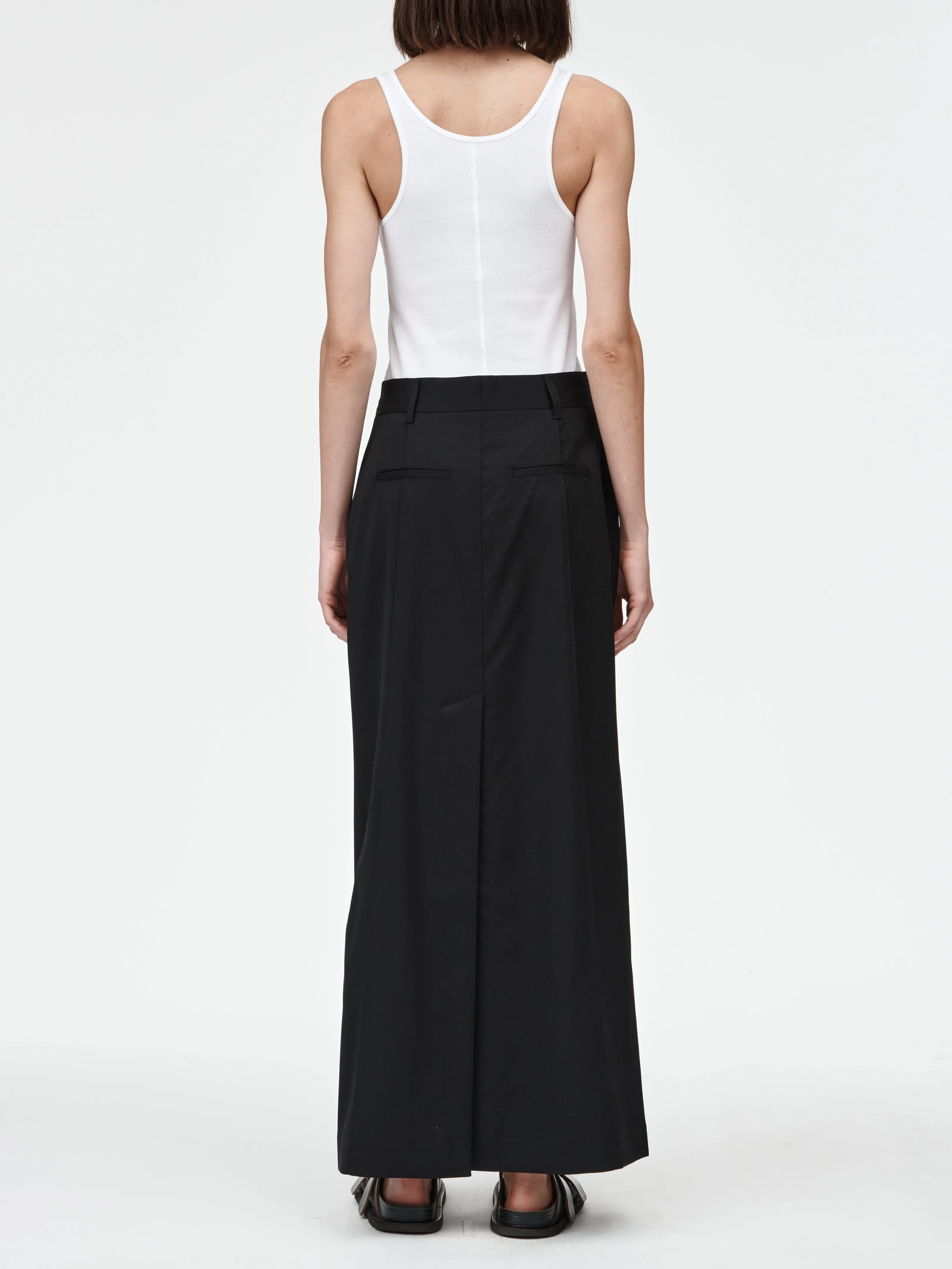 Full Length Skirt in Black sold by MARIA McMANUS product image thumbnail 3