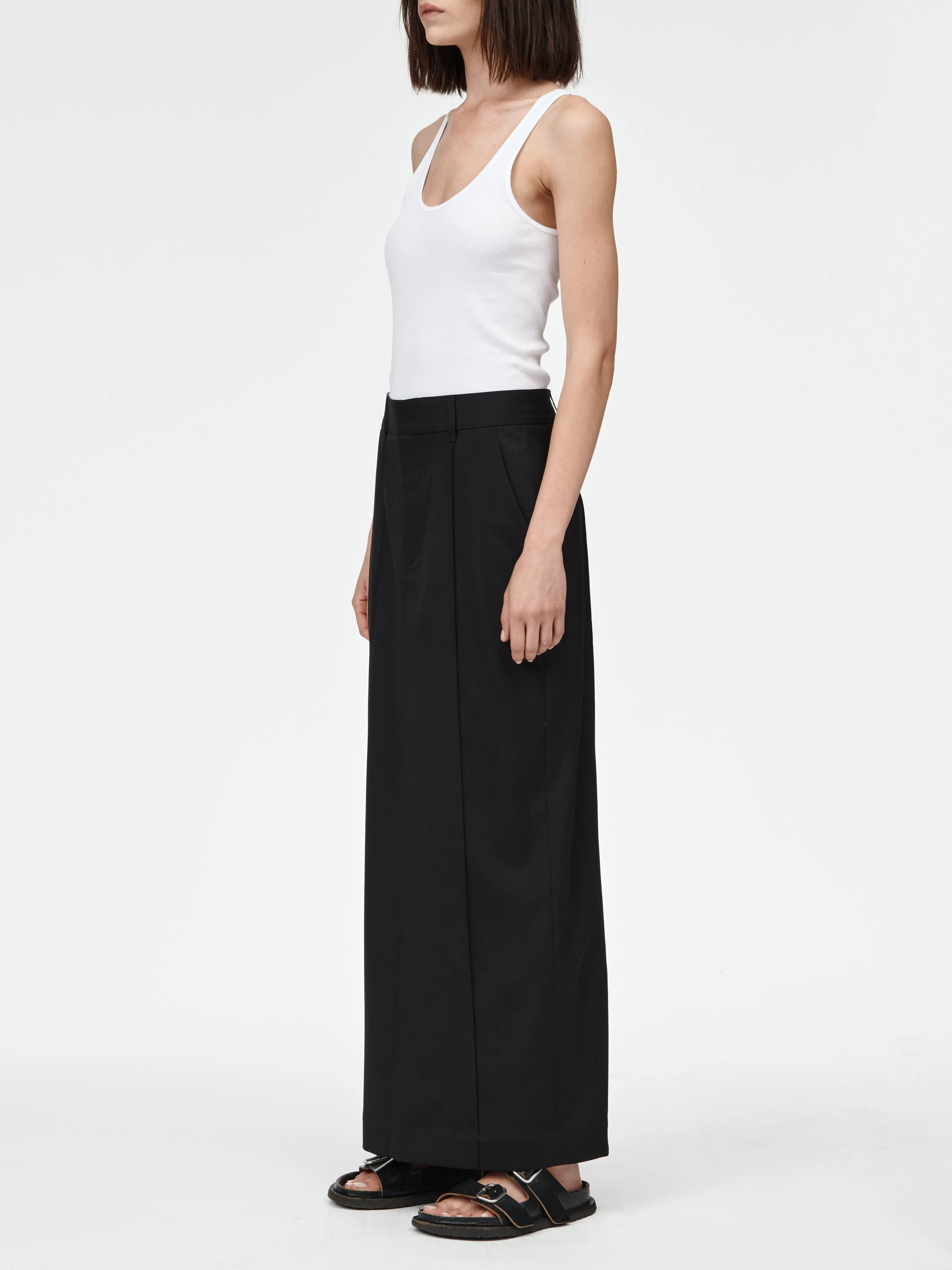 Full Length Skirt in Black sold by MARIA McMANUS product image thumbnail 2