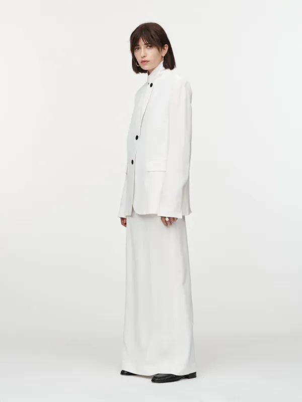 Full Length Skirt in Ivory sold by MARIA McMANUS