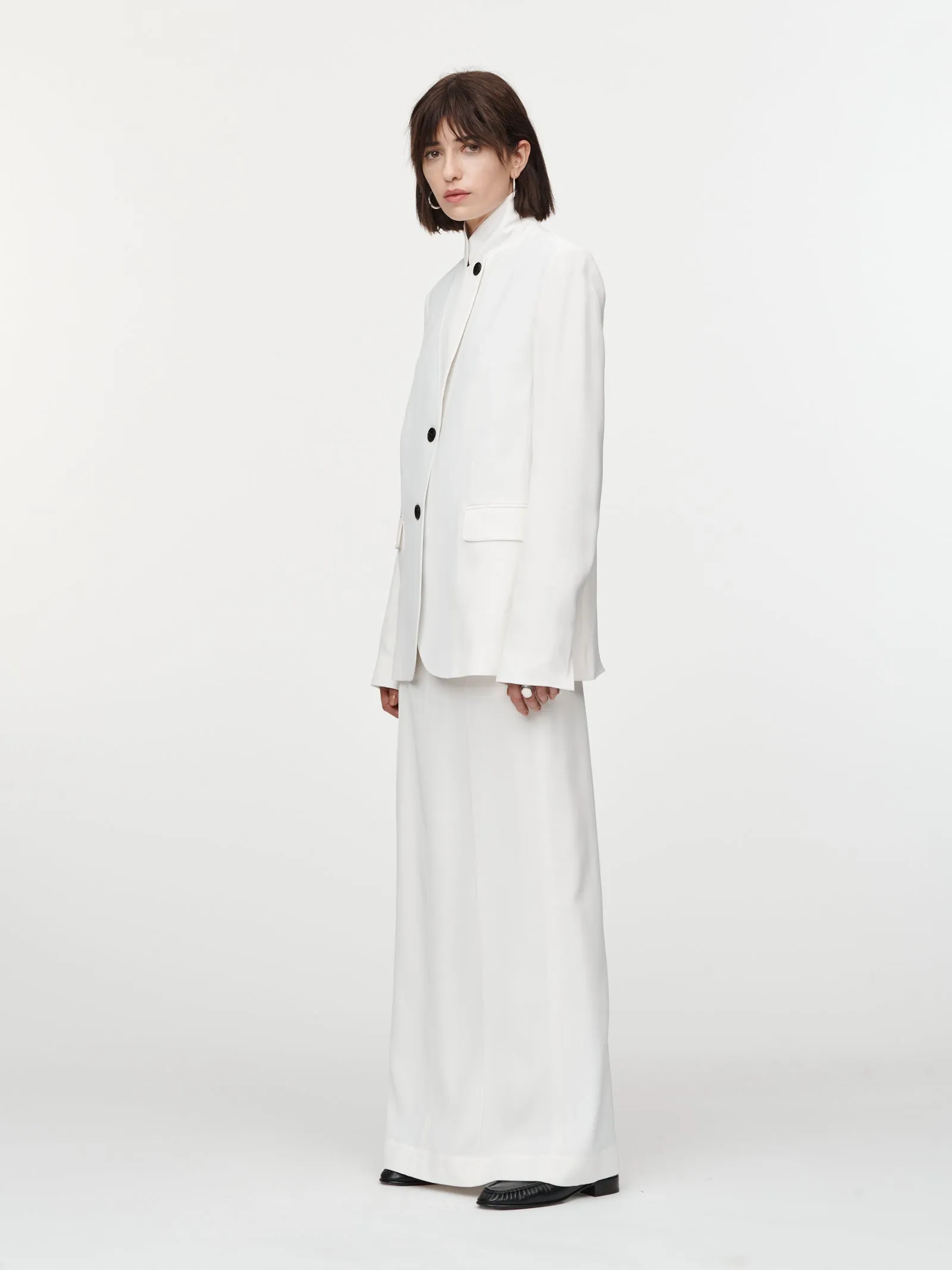 Full Length Skirt in Ivory sold by MARIA McMANUS