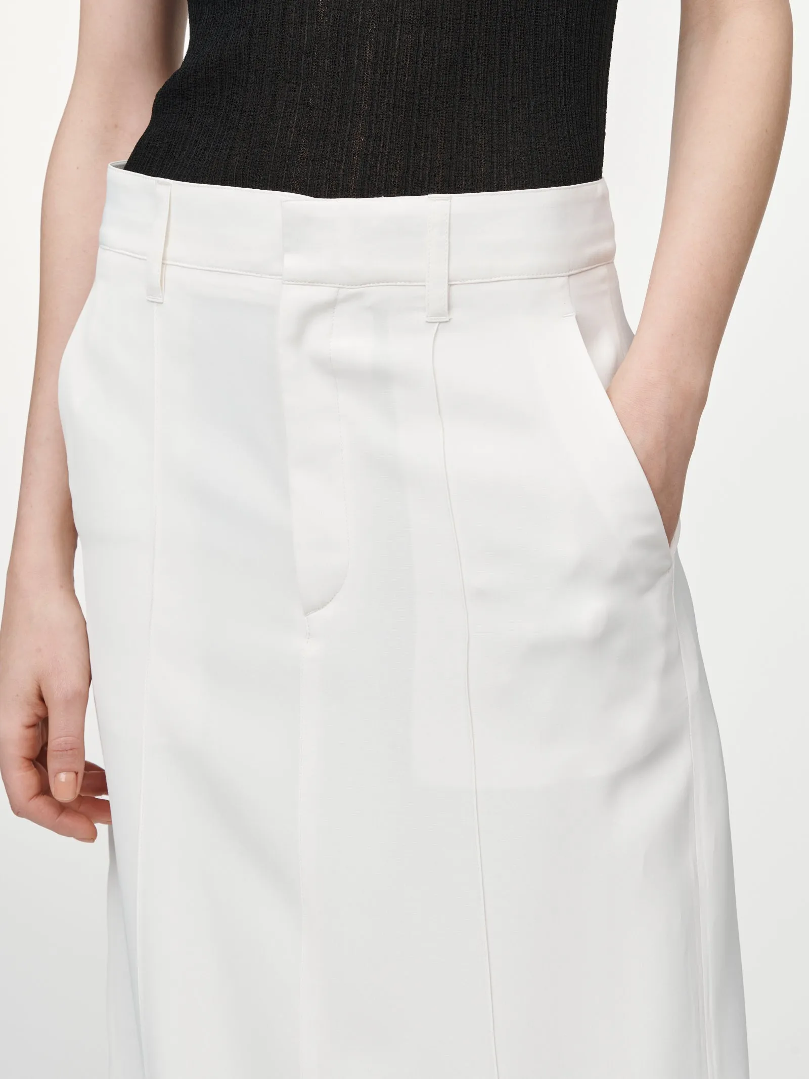 Full Length Skirt in Ivory sold by MARIA McMANUS product image thumbnail 5