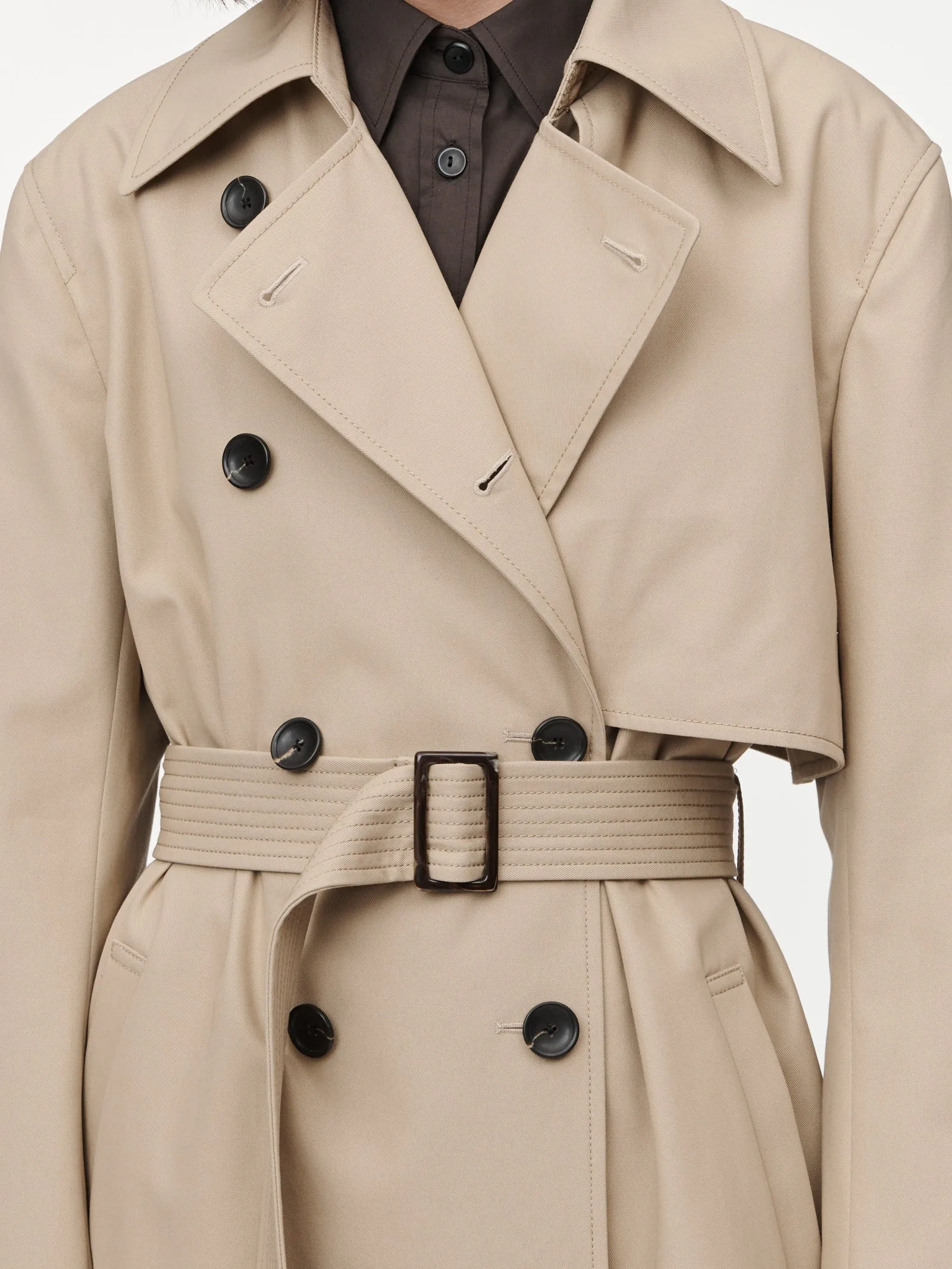 The Trench Coat in Beige sold by MARIA McMANUS product image thumbnail 4