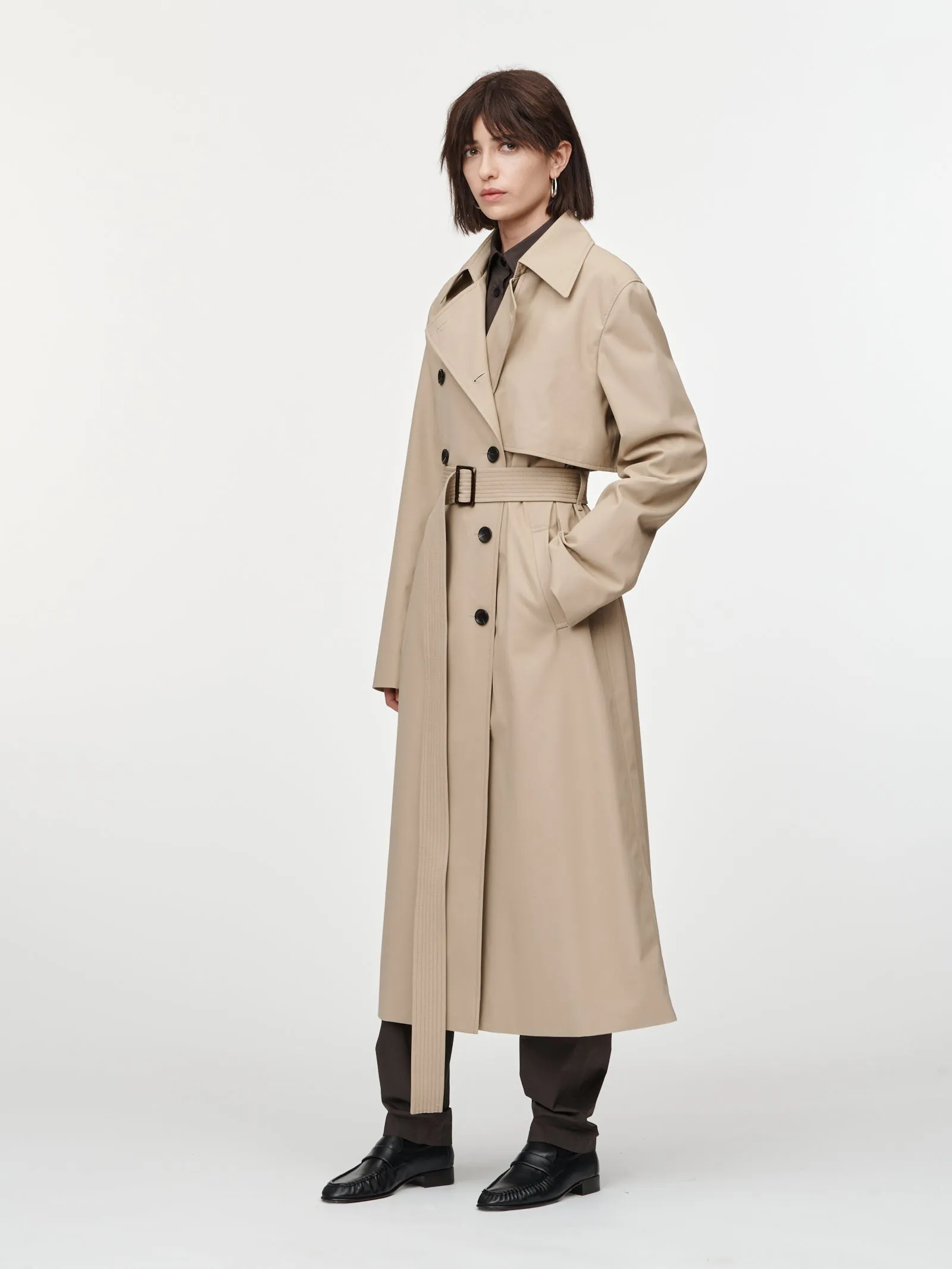 The Trench Coat in Beige sold by MARIA McMANUS product image thumbnail 2