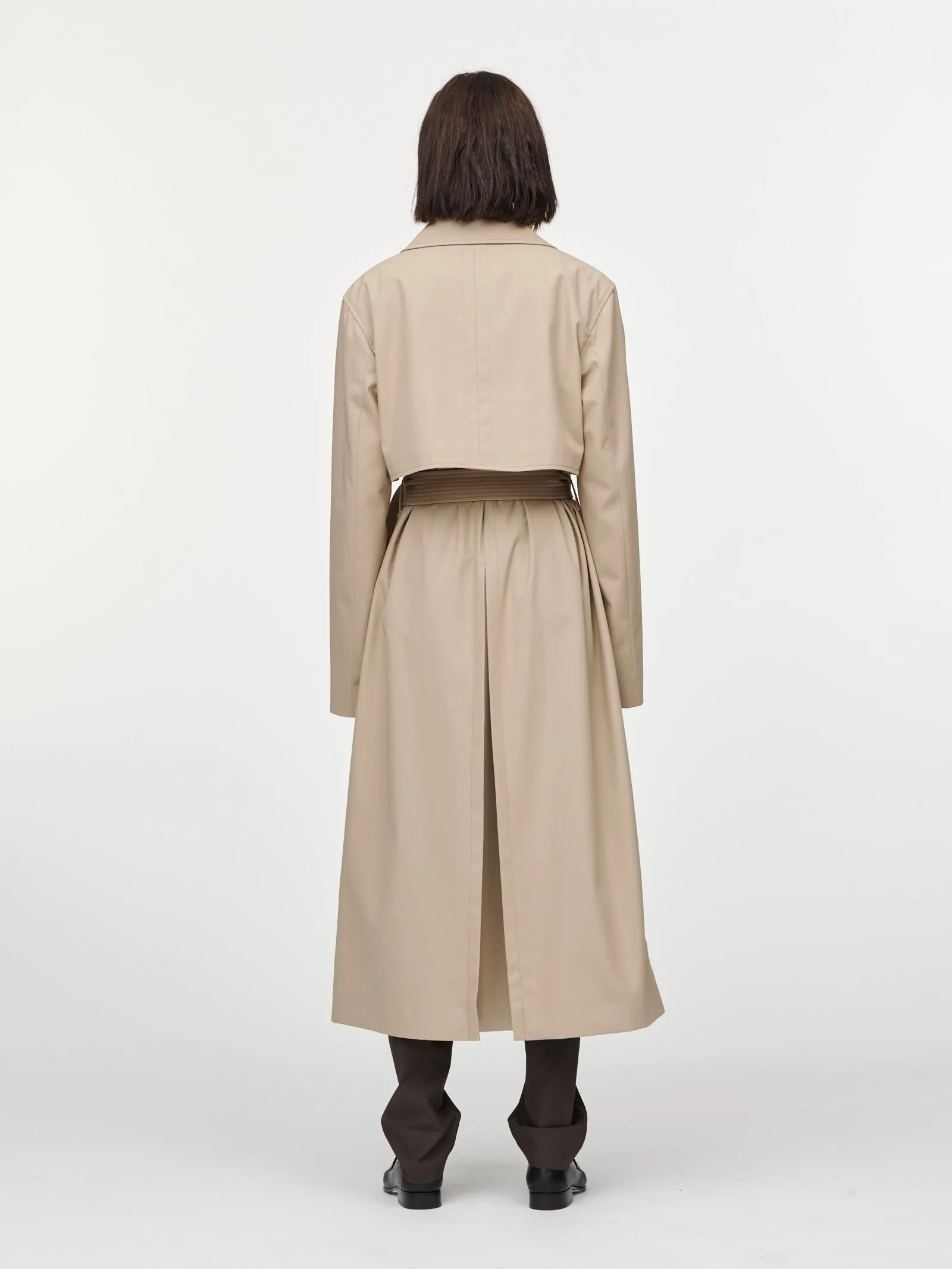 The Trench Coat in Beige sold by MARIA McMANUS product image thumbnail 3