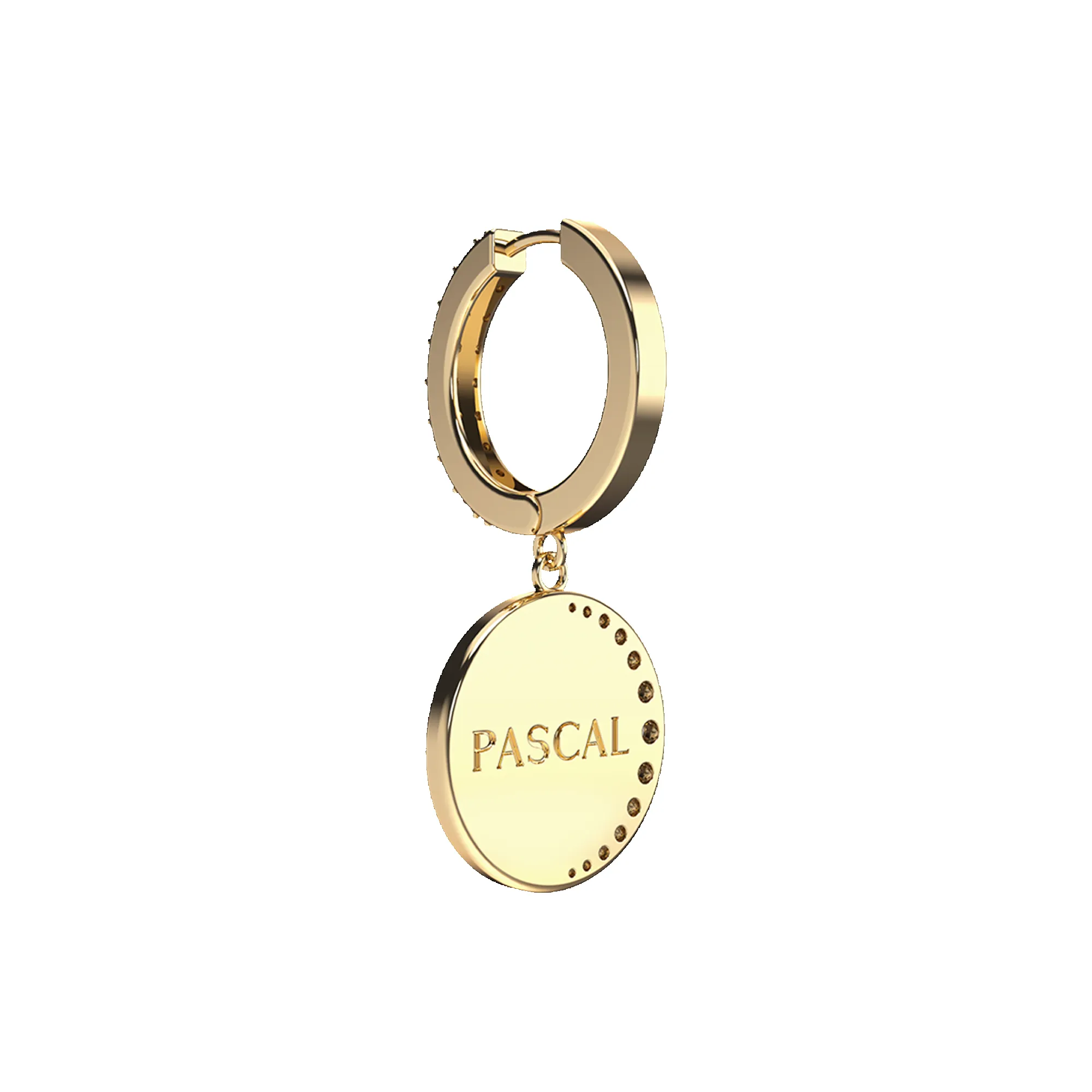 Artemis Zodiac Diamond Hoop Earrings sold by Pascal Design Official product image thumbnail 4