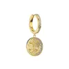 Artemis Zodiac Diamond Hoop Earrings sold by Pascal Design Official