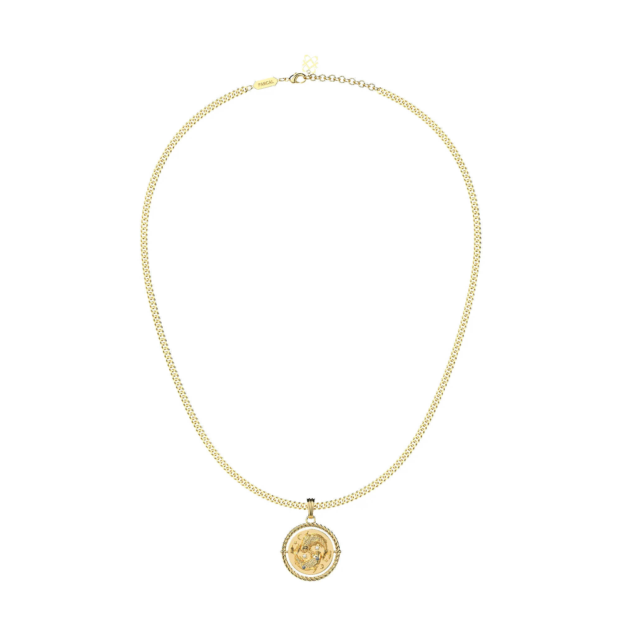 Reversible Pisces Diamond Necklace sold by Pascal Design Official product image thumbnail 4