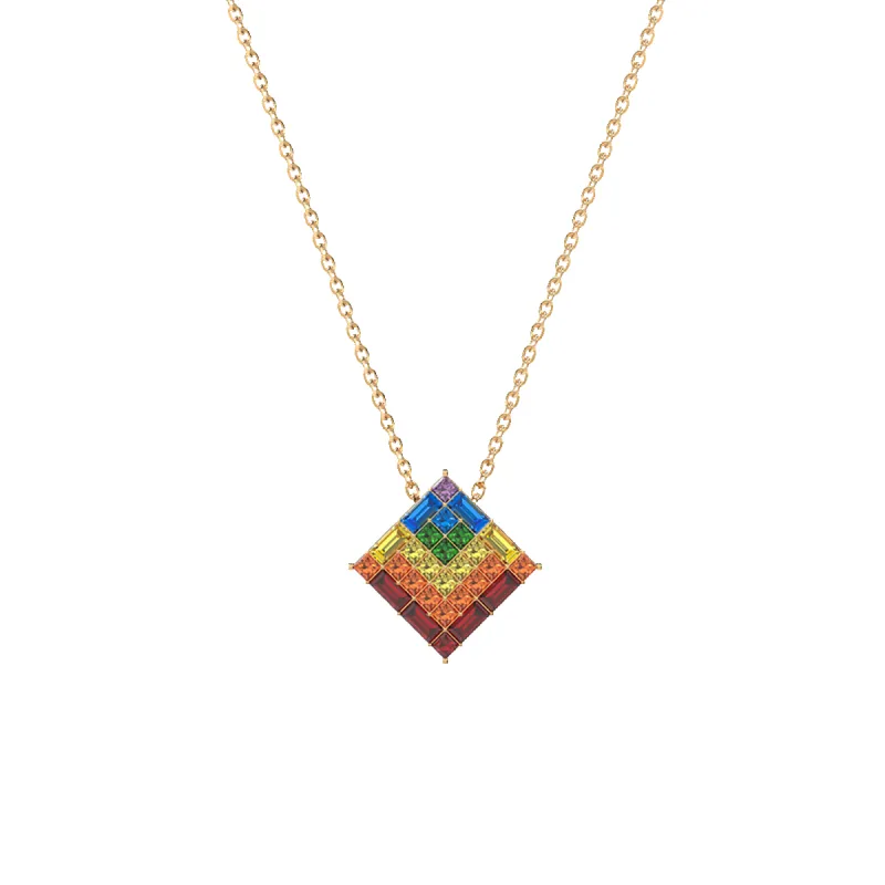 Mélange Rainbow Pendant sold by Pascal Design Official