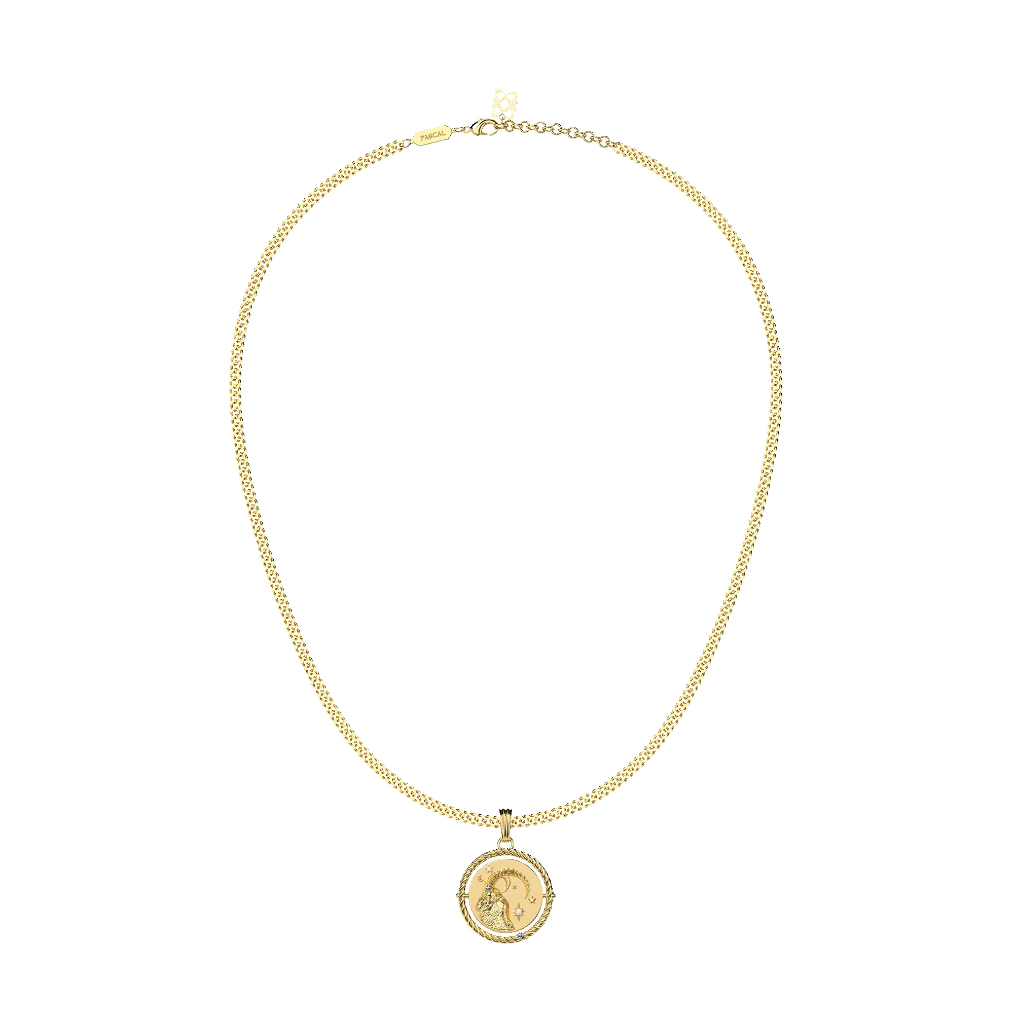 Reversible Capricorn Diamond Necklace sold by Pascal Design Official product image thumbnail 4