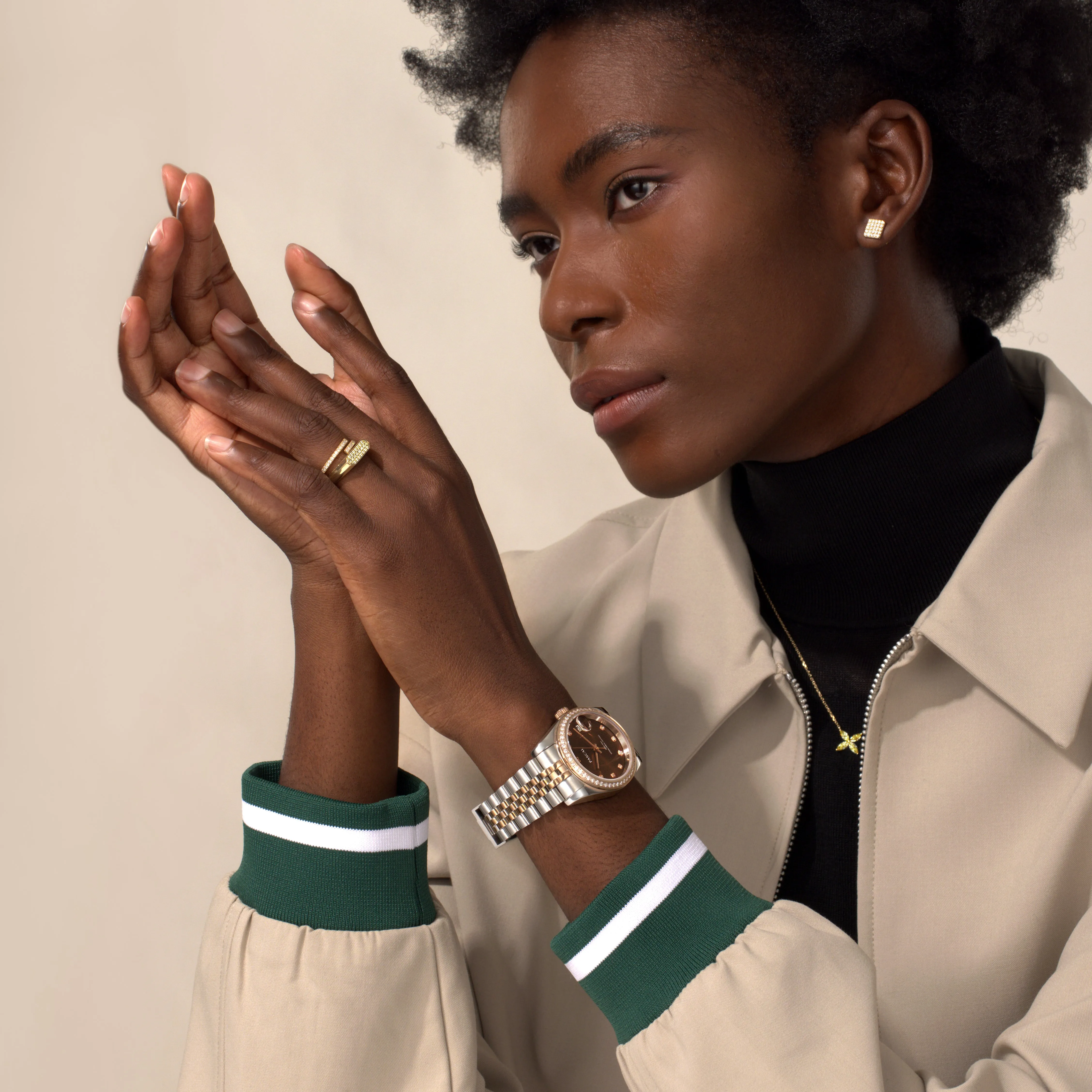 Luxe Classic Diamond Watch sold by Pascal Design Official product image thumbnail 4