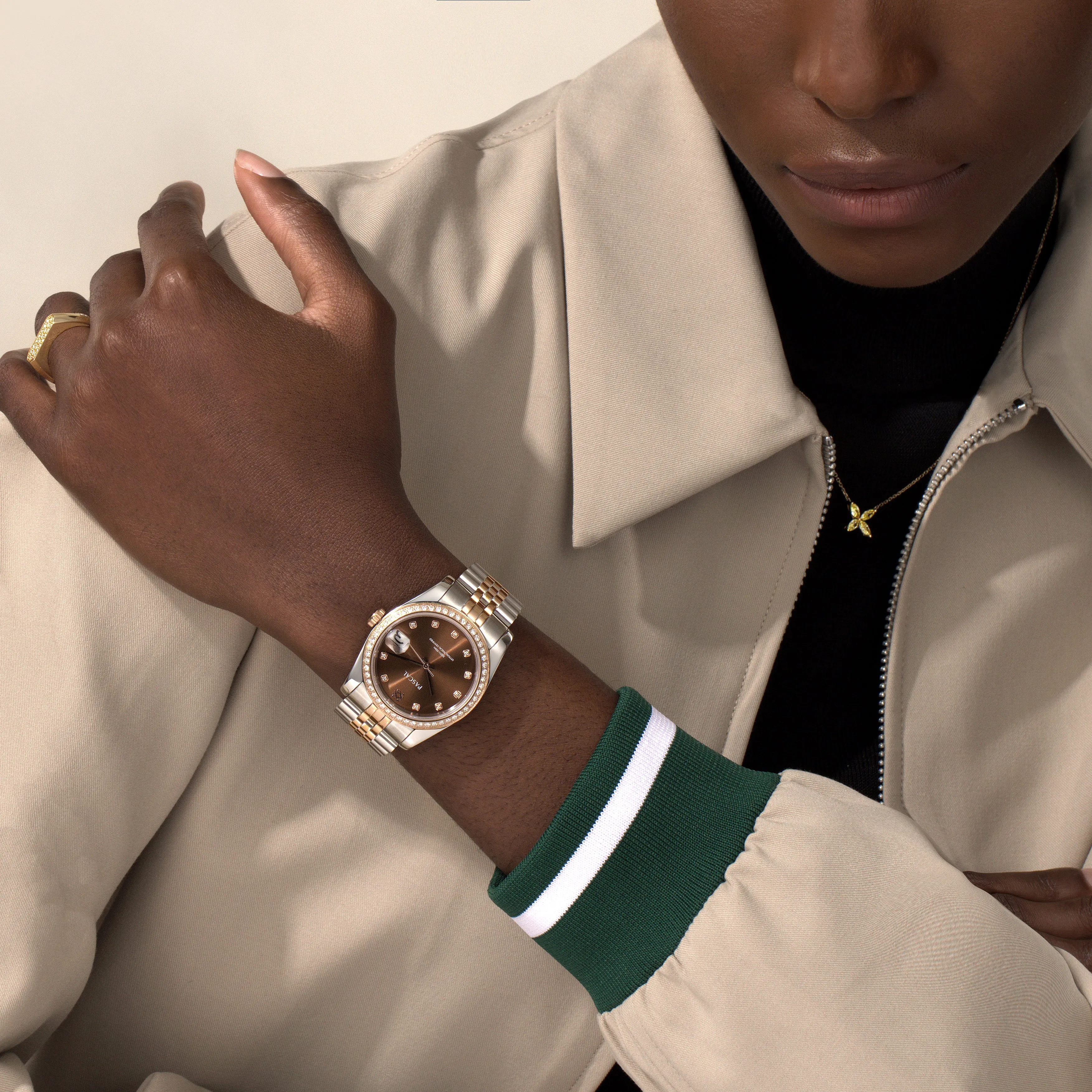 Luxe Classic Diamond Watch sold by Pascal Design Official product image thumbnail 2